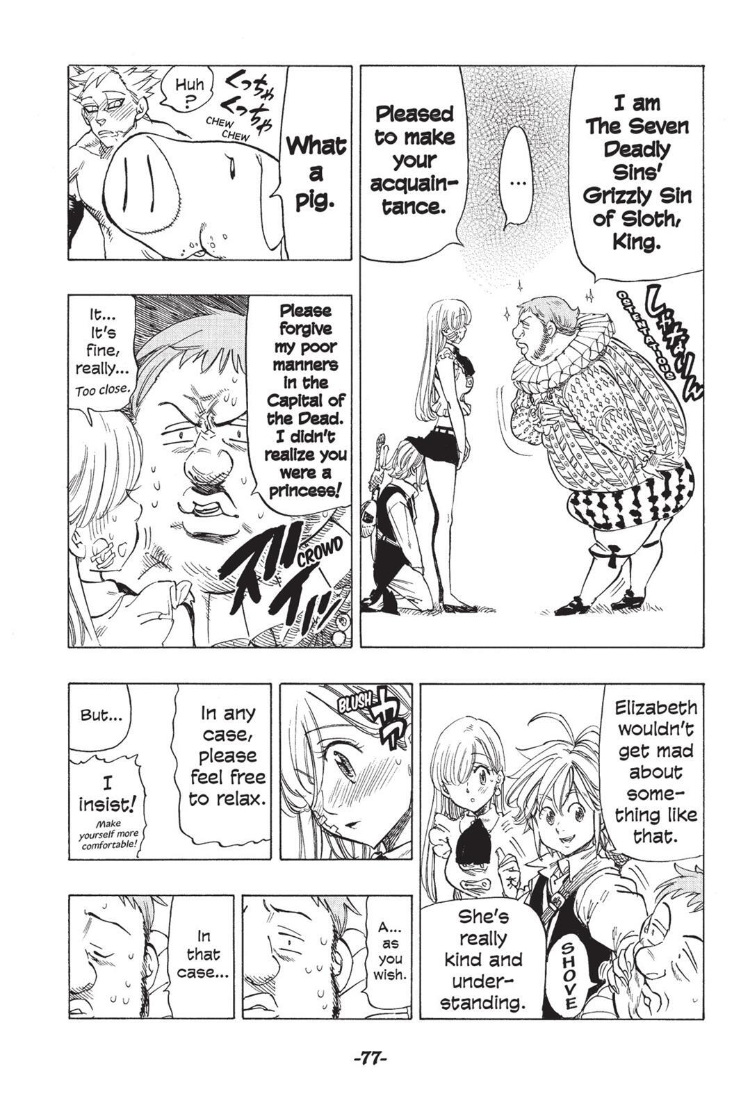 Read The Seven Deadly Sins- Seven Days Manga Online