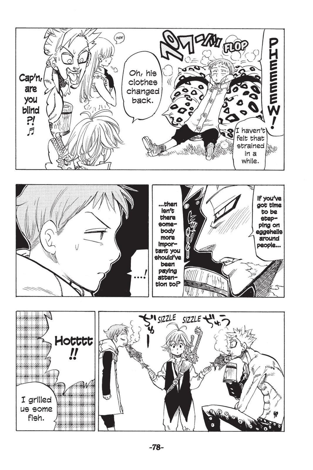 Read The Seven Deadly Sins- Seven Days Manga Online