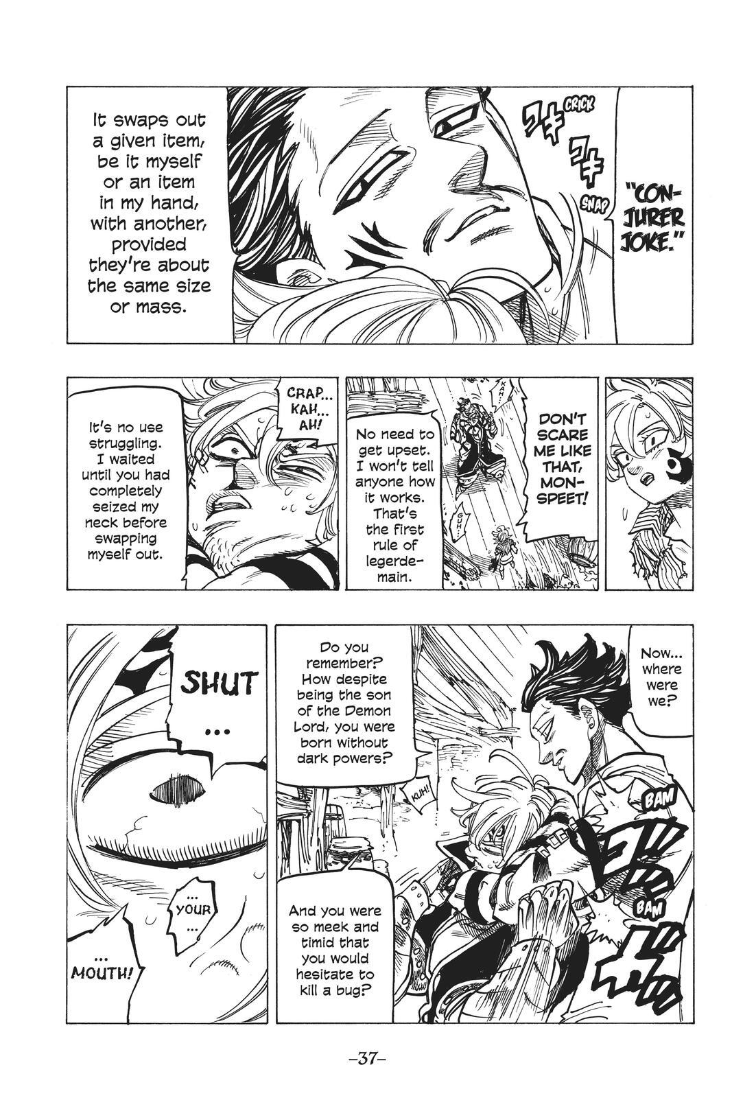 Read The Seven Deadly Sins- Seven Days Manga Online