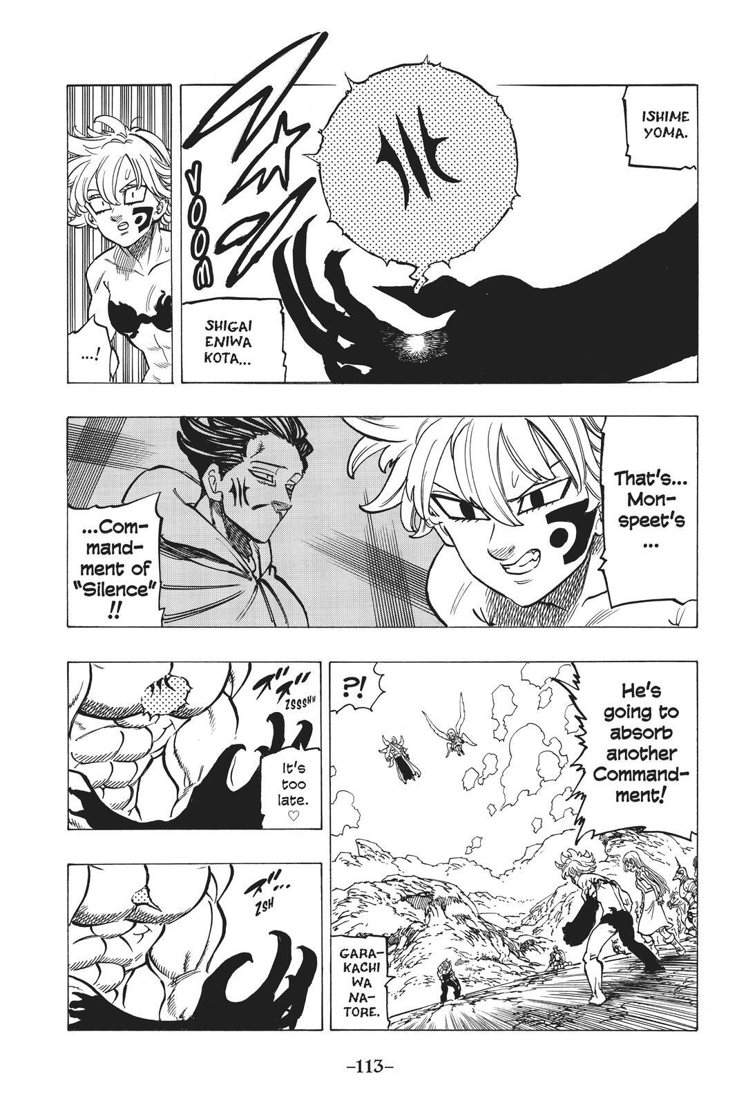 Read The Seven Deadly Sins- Seven Days Manga Online