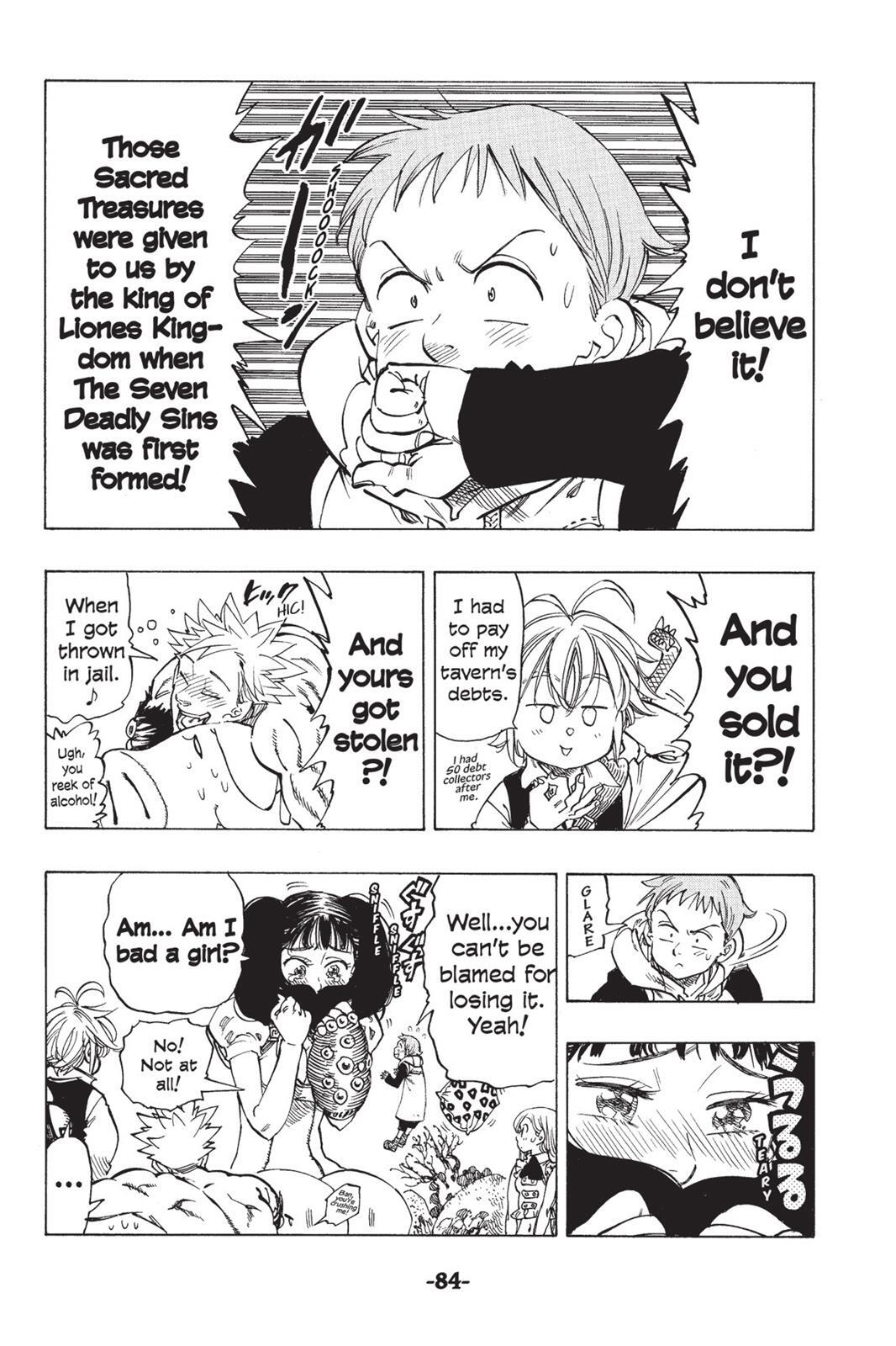 Read The Seven Deadly Sins- Seven Days Manga Online