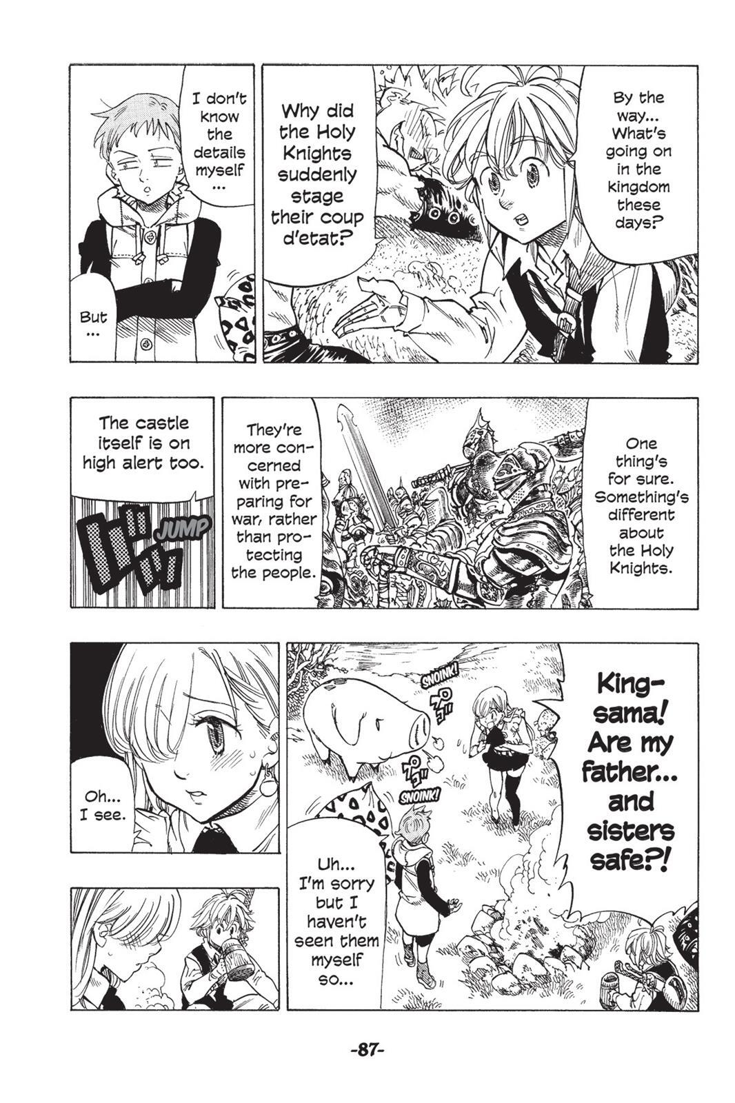 Read The Seven Deadly Sins- Seven Days Manga Online