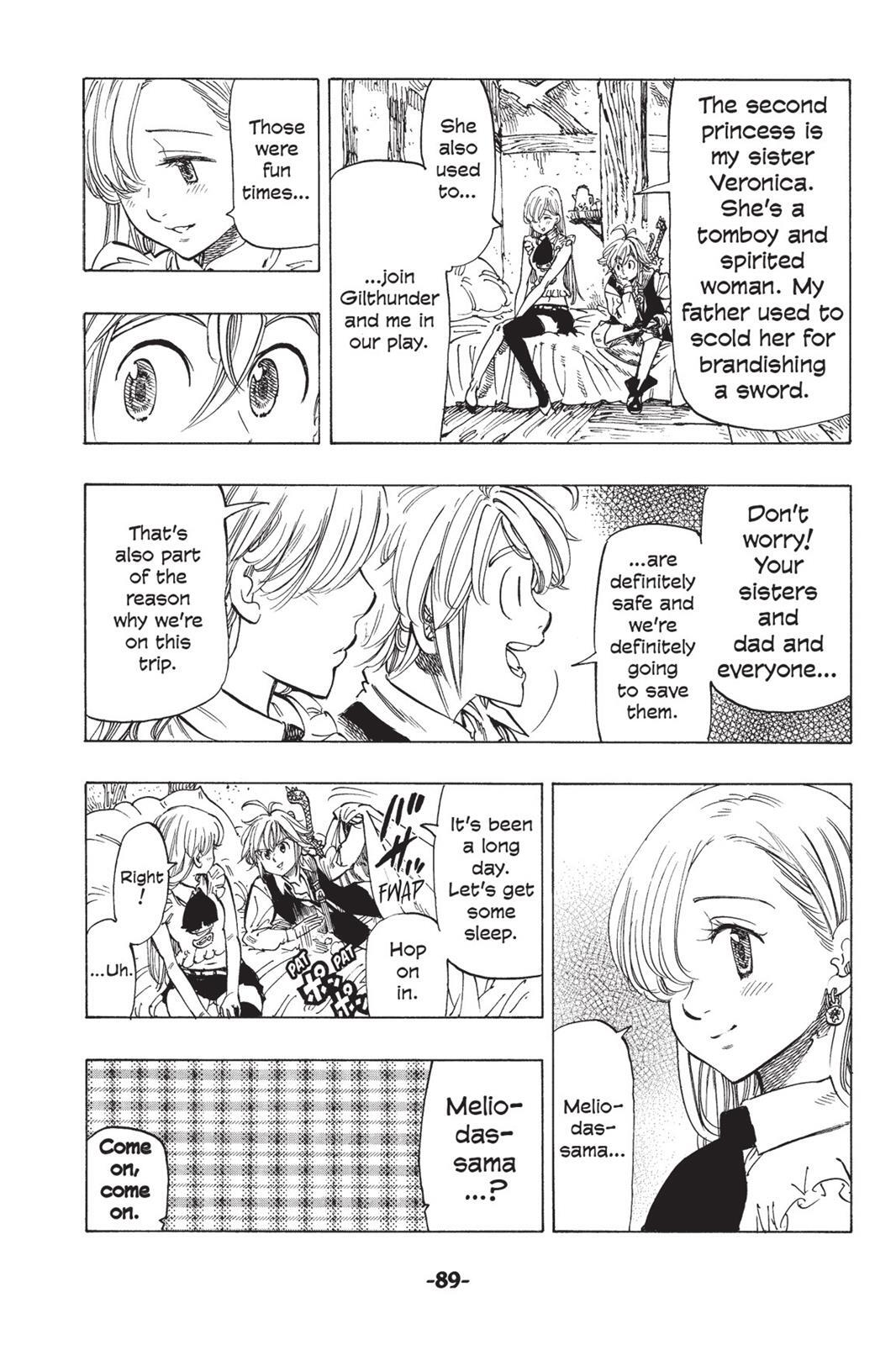 Read The Seven Deadly Sins- Seven Days Manga Online