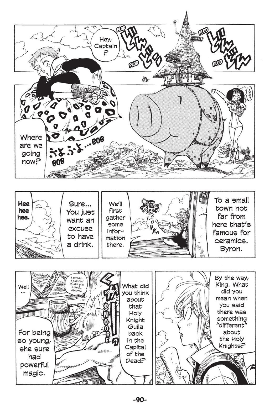 Read The Seven Deadly Sins- Seven Days Manga Online