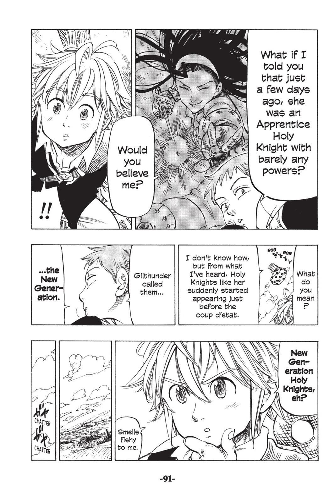 Read The Seven Deadly Sins- Seven Days Manga Online