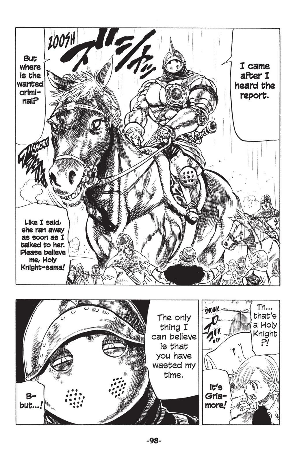 Read The Seven Deadly Sins- Seven Days Manga Online
