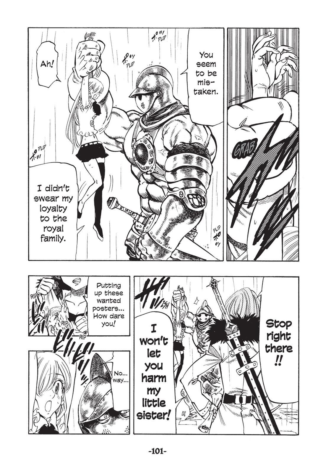 Read The Seven Deadly Sins- Seven Days Manga Online