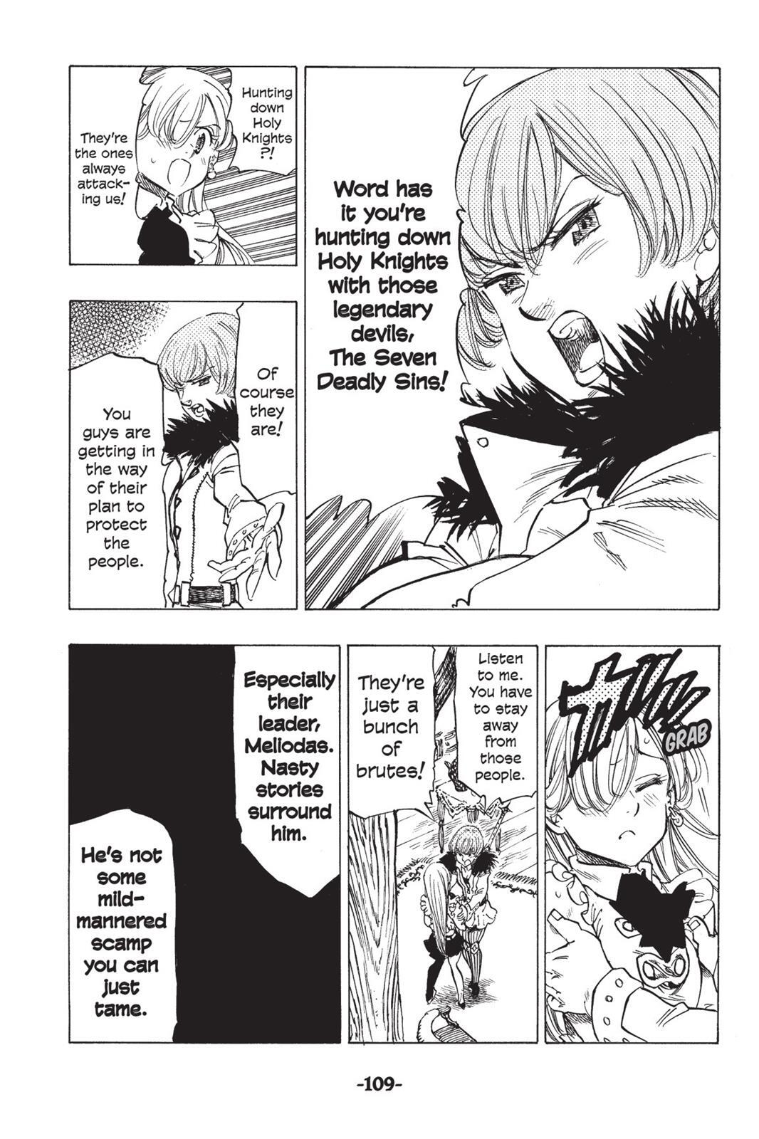 Read The Seven Deadly Sins- Seven Days Manga Online