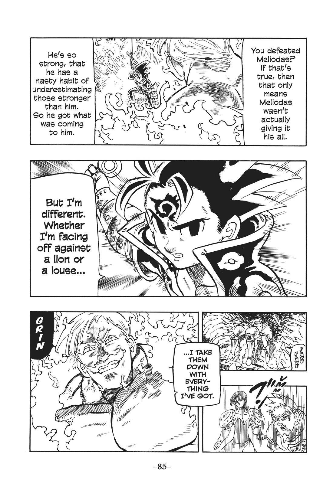 Read The Seven Deadly Sins- Seven Days Manga Online
