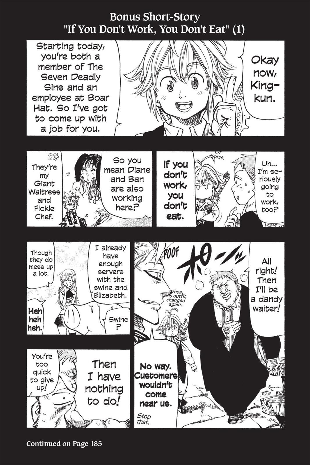Read The Seven Deadly Sins- Seven Days Manga Online