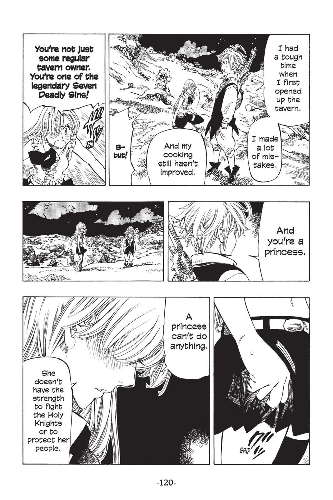 Read The Seven Deadly Sins- Seven Days Manga Online