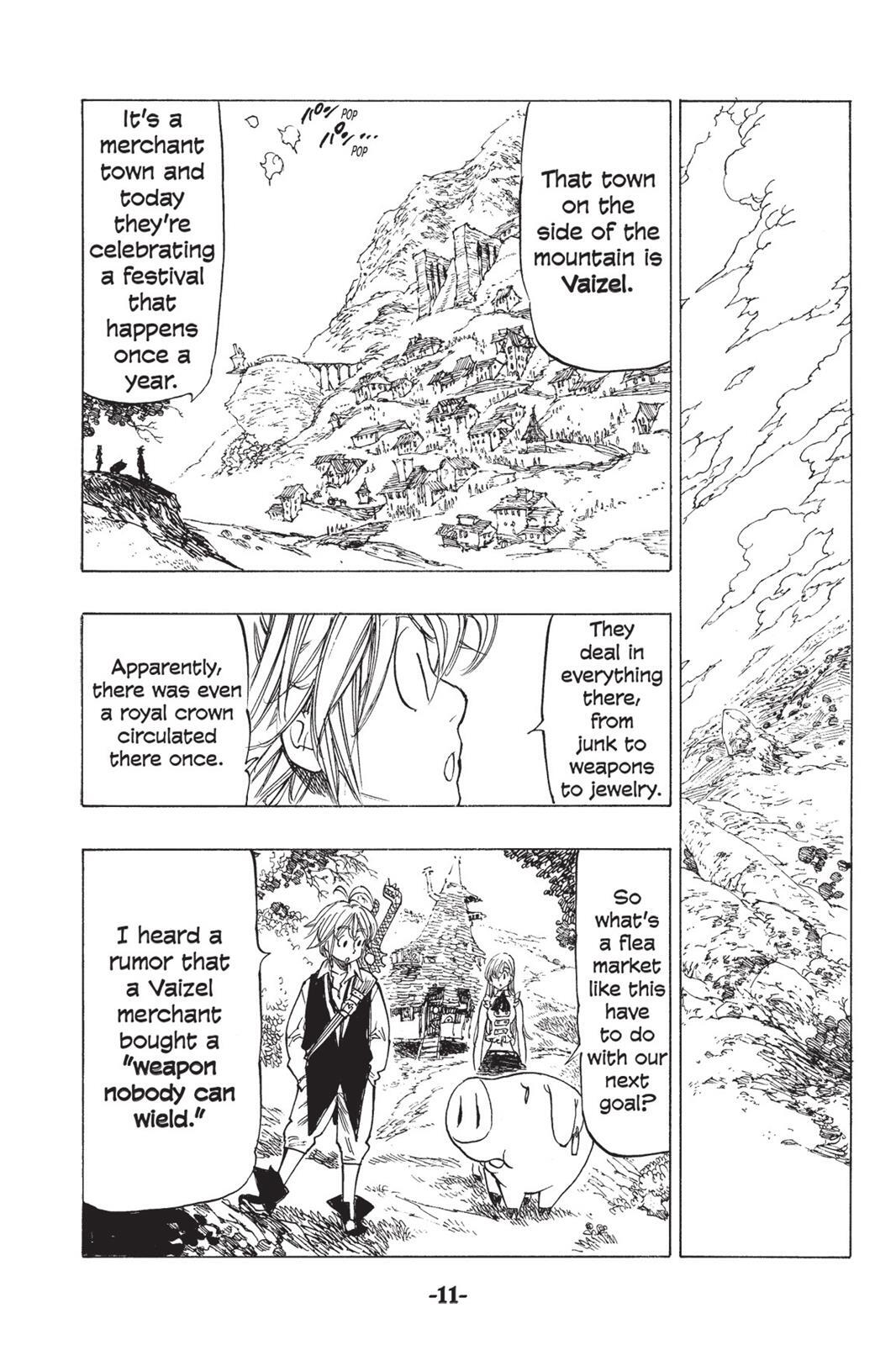 Read The Seven Deadly Sins- Seven Days Manga Online
