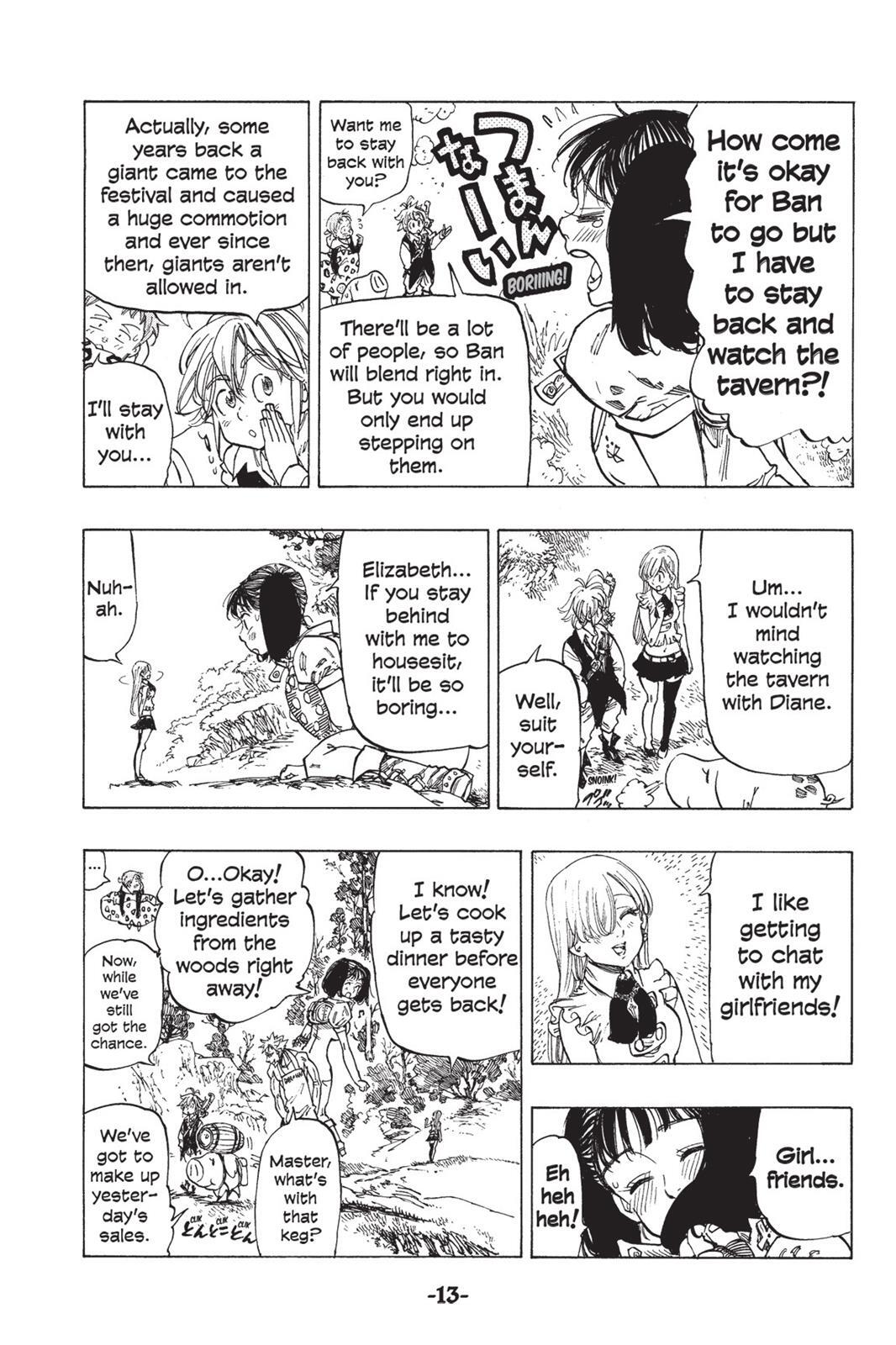 Read The Seven Deadly Sins- Seven Days Manga Online