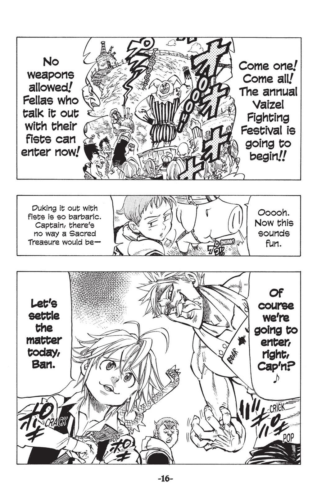 Read The Seven Deadly Sins- Seven Days Manga Online