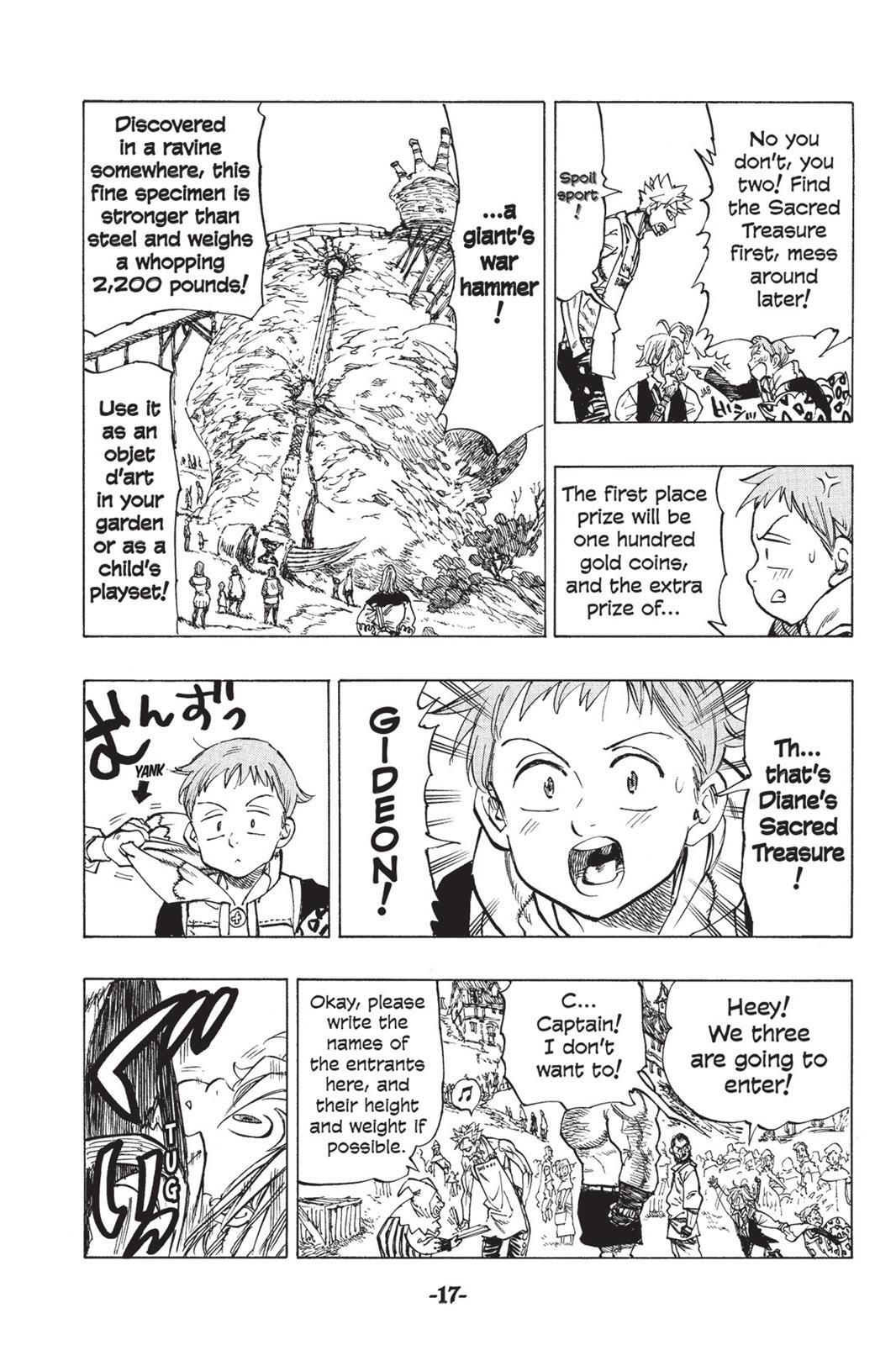 Read The Seven Deadly Sins- Seven Days Manga Online