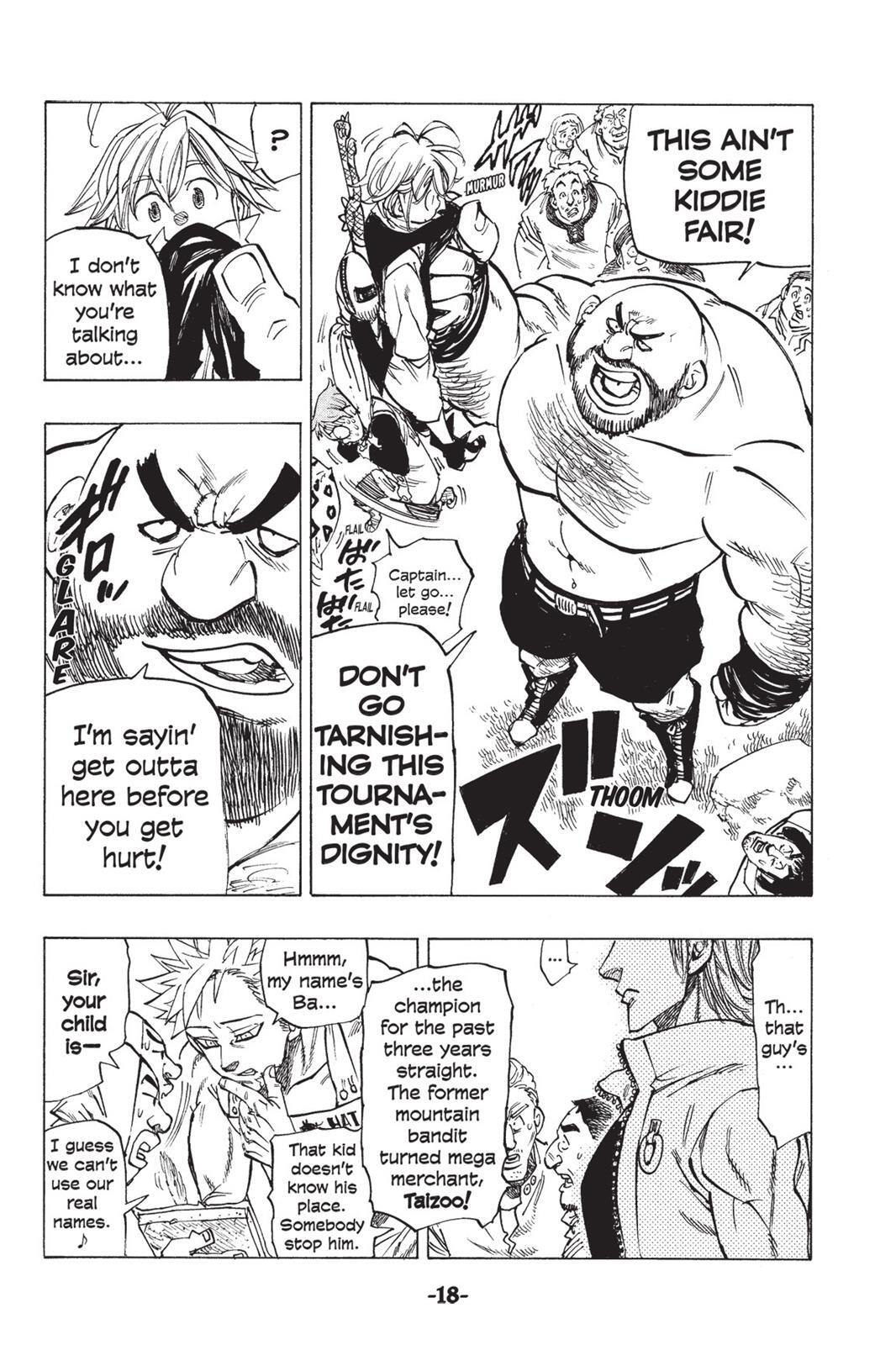 Read The Seven Deadly Sins- Seven Days Manga Online