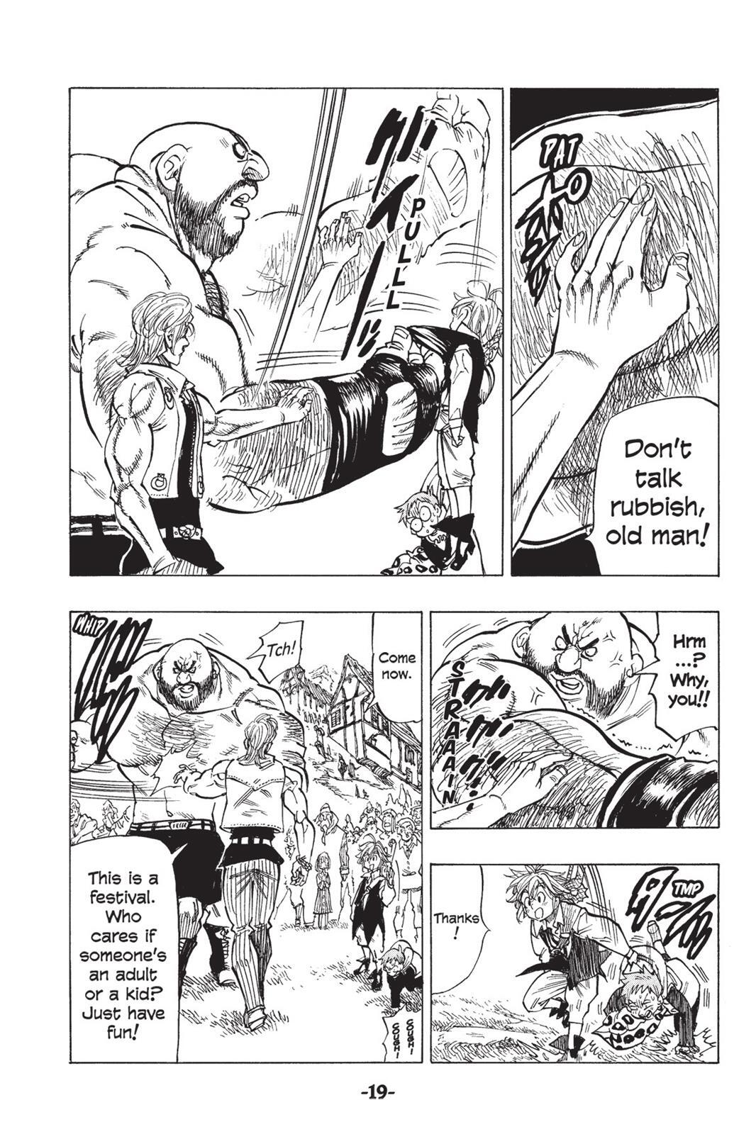 Read The Seven Deadly Sins- Seven Days Manga Online