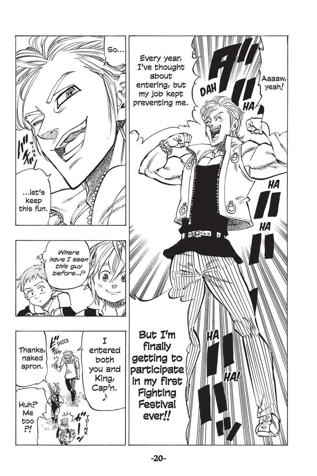 Read The Seven Deadly Sins- Seven Days Manga Online