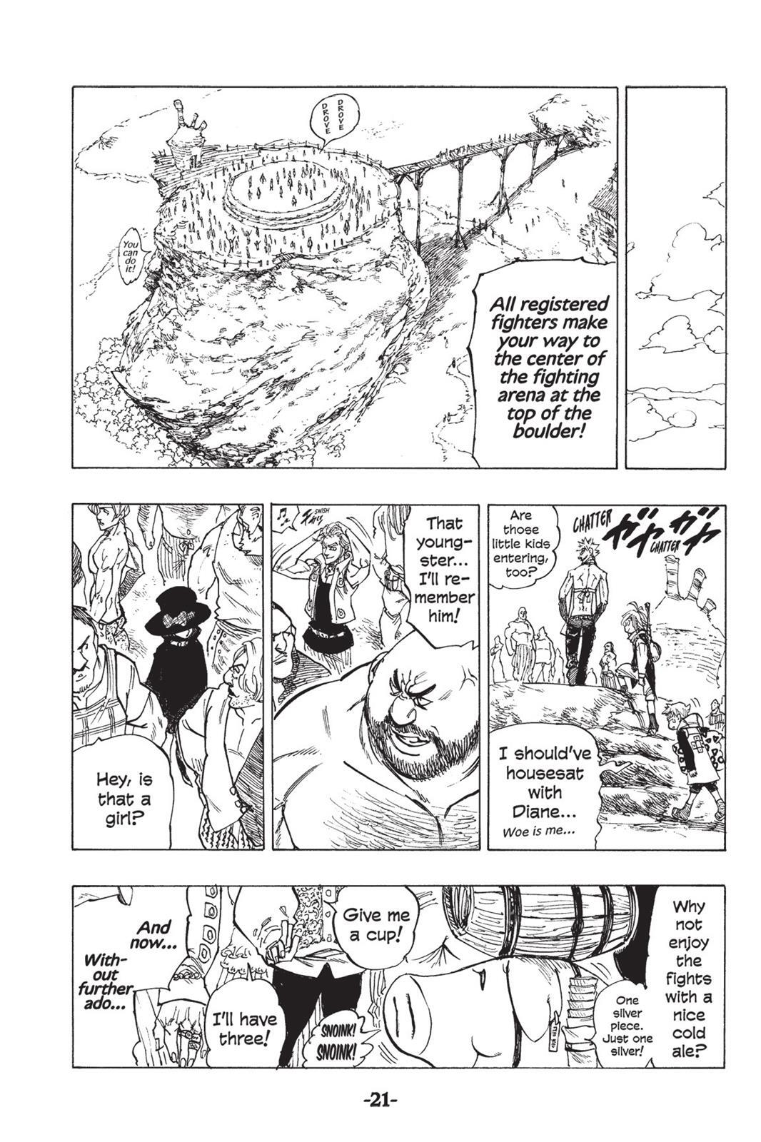 Read The Seven Deadly Sins- Seven Days Manga Online