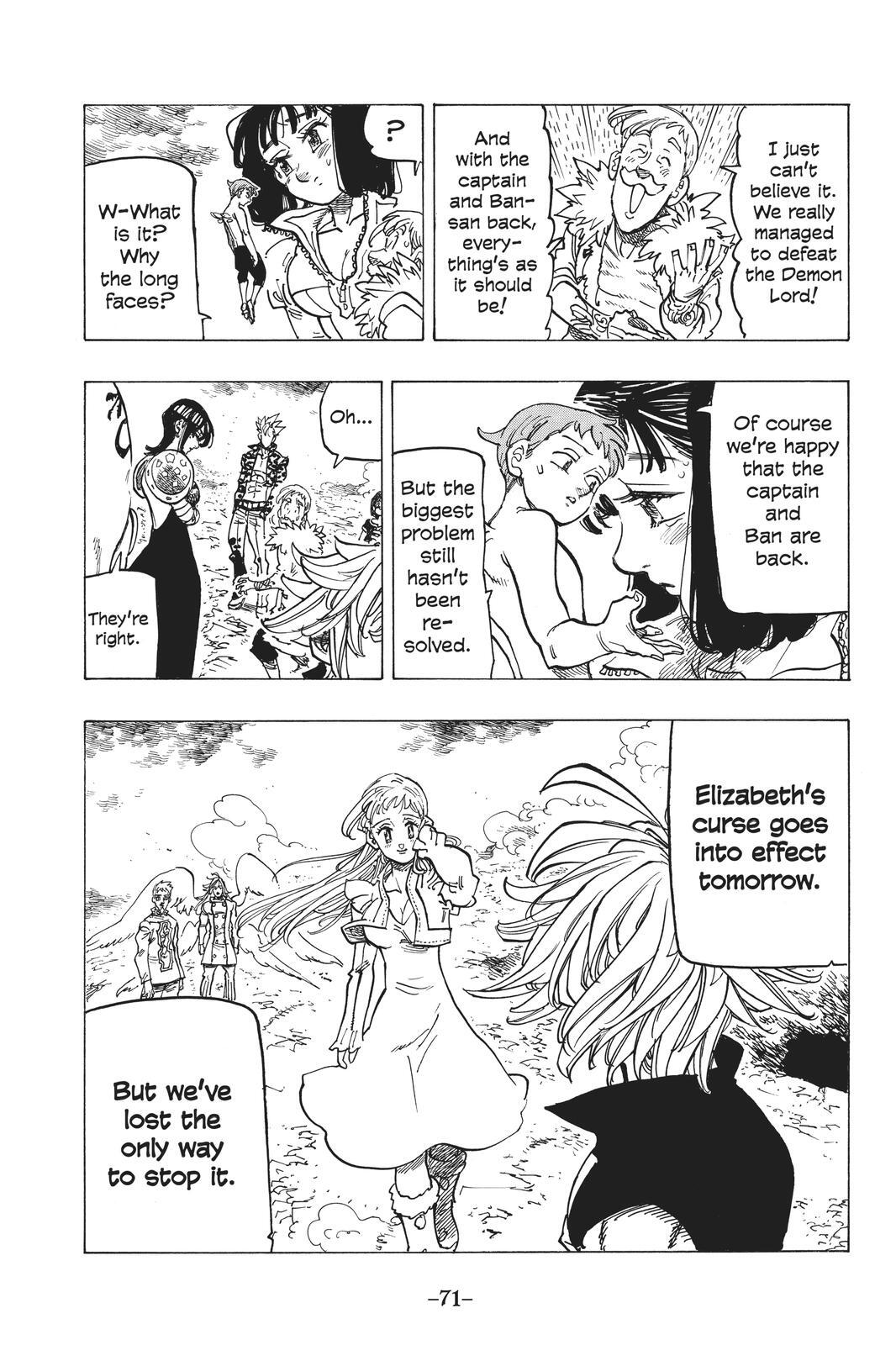 Read The Seven Deadly Sins- Seven Days Manga Online