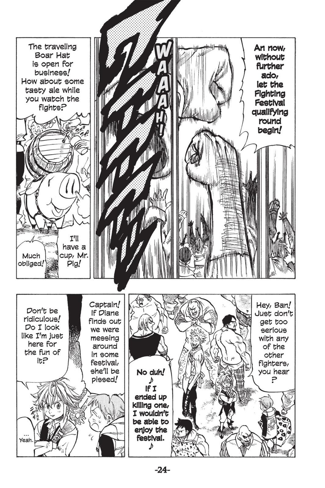 Read The Seven Deadly Sins- Seven Days Manga Online