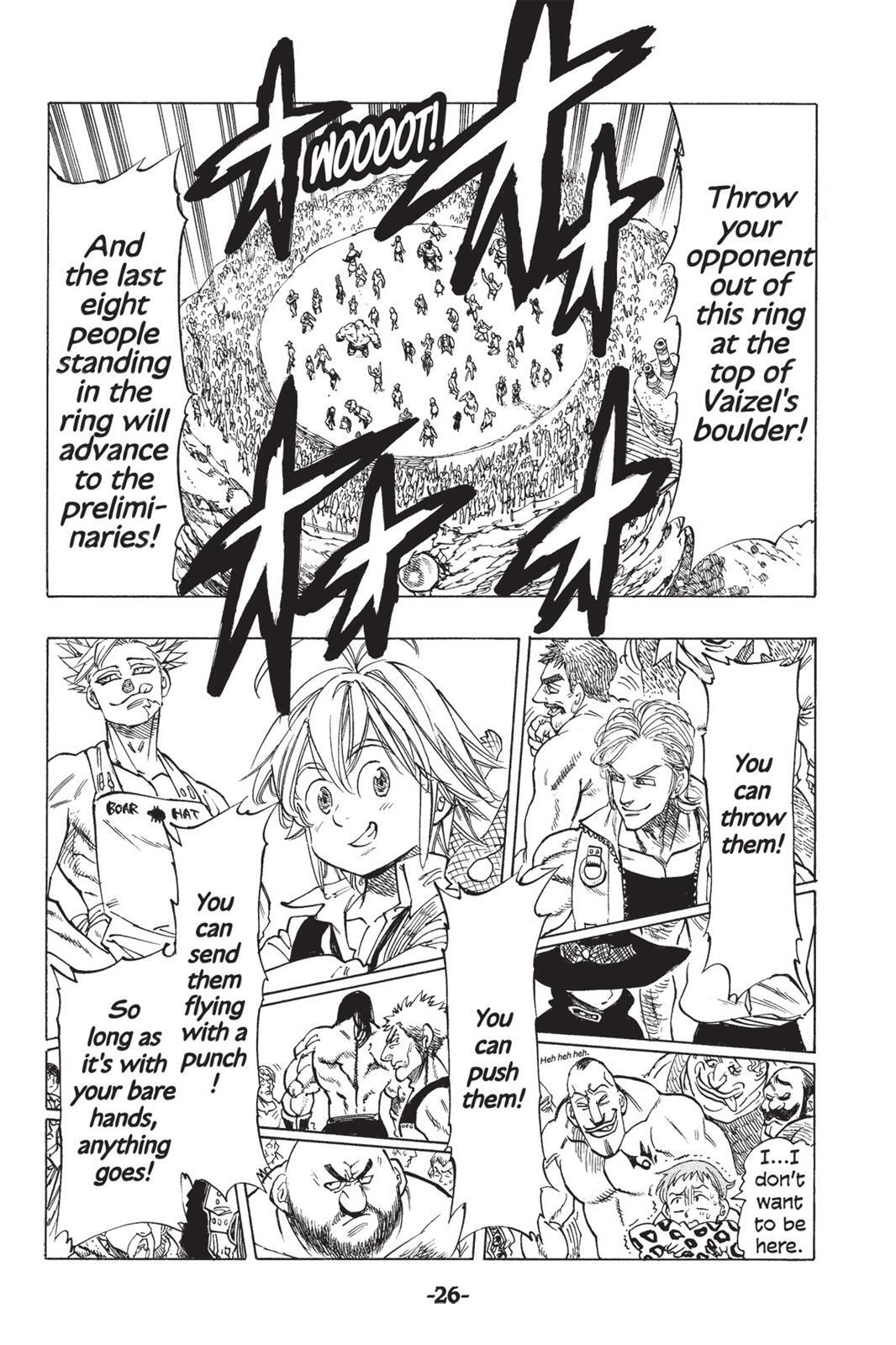 Read The Seven Deadly Sins- Seven Days Manga Online