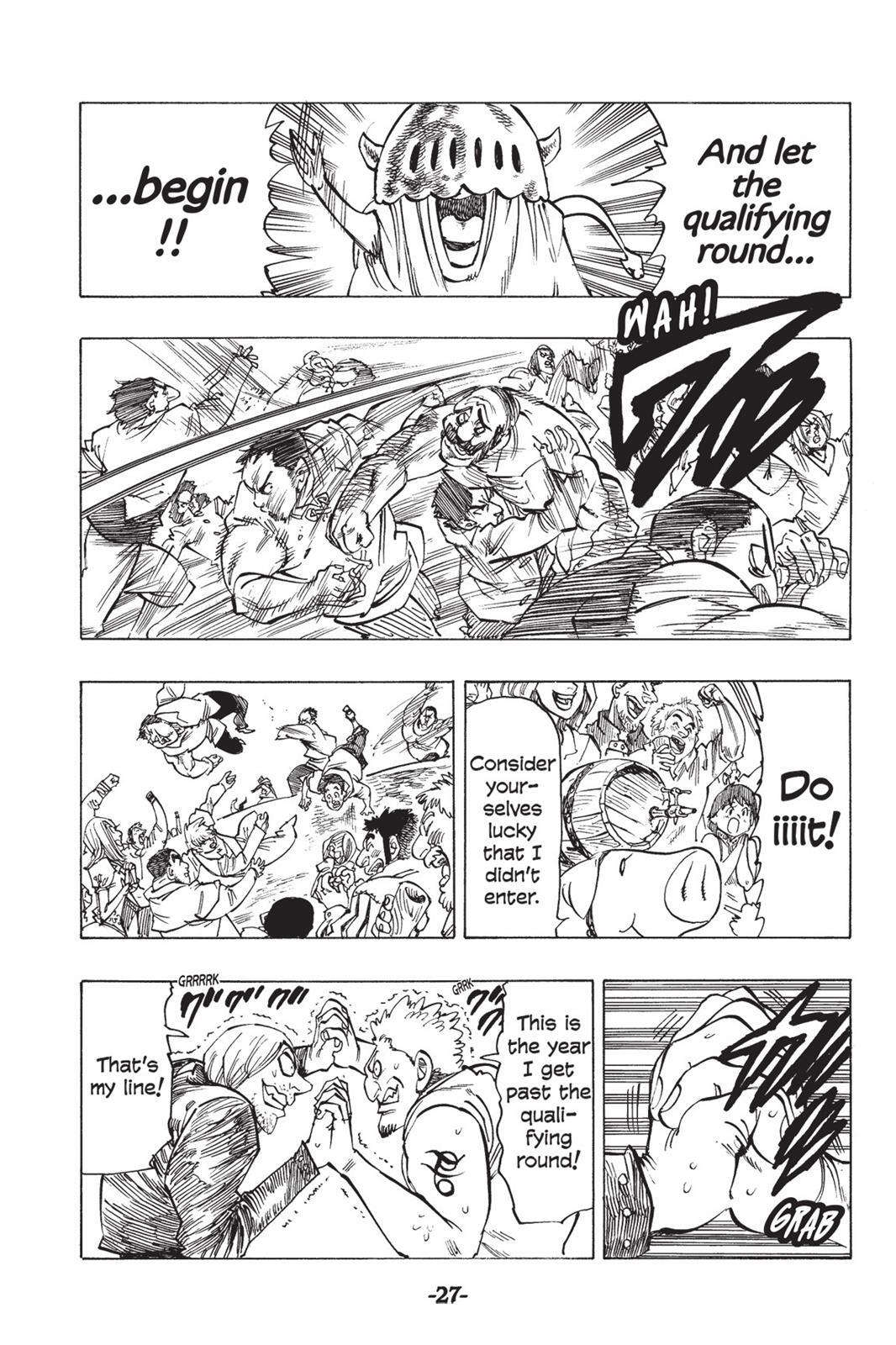 Read The Seven Deadly Sins- Seven Days Manga Online