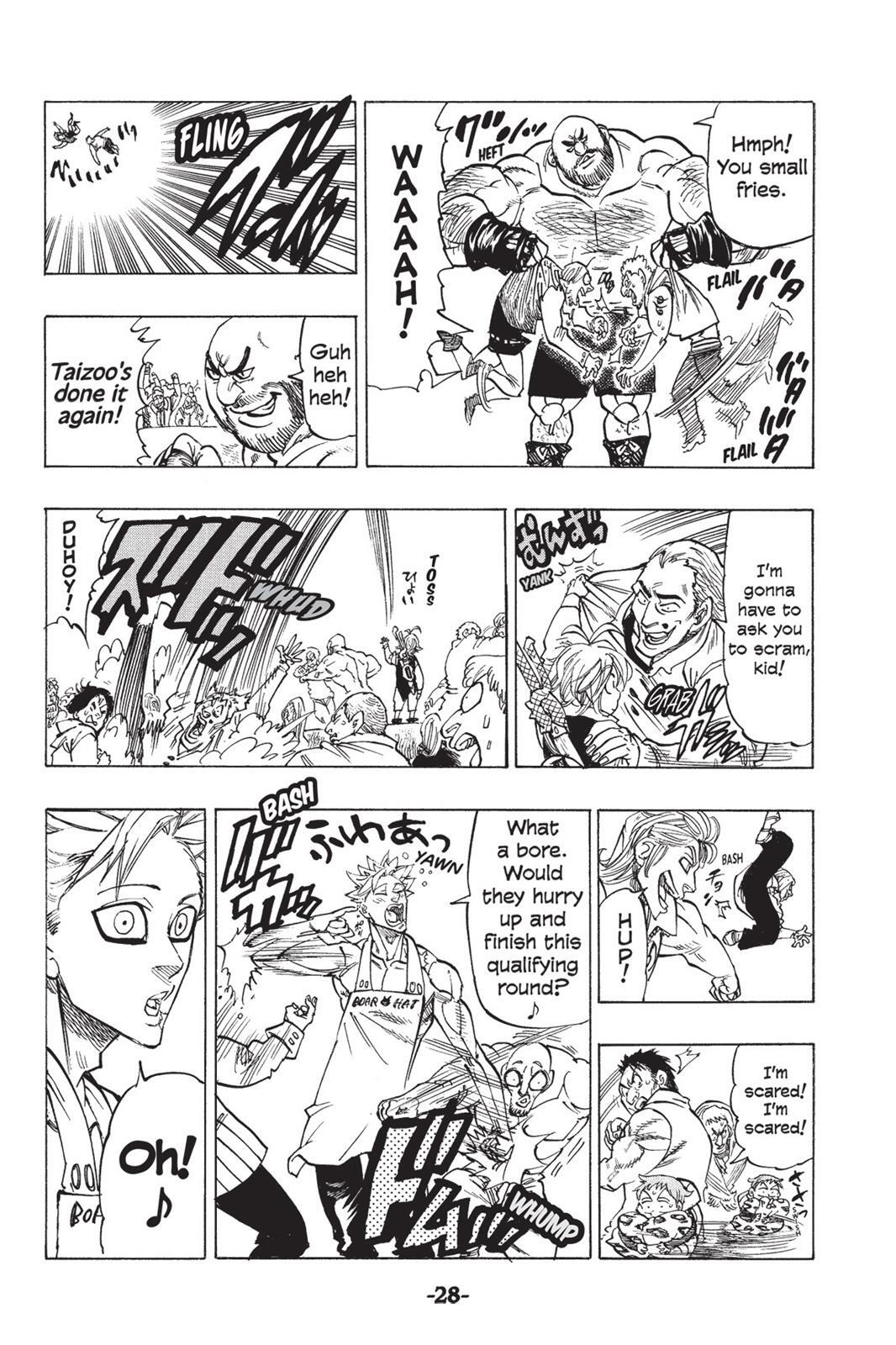 Read The Seven Deadly Sins- Seven Days Manga Online