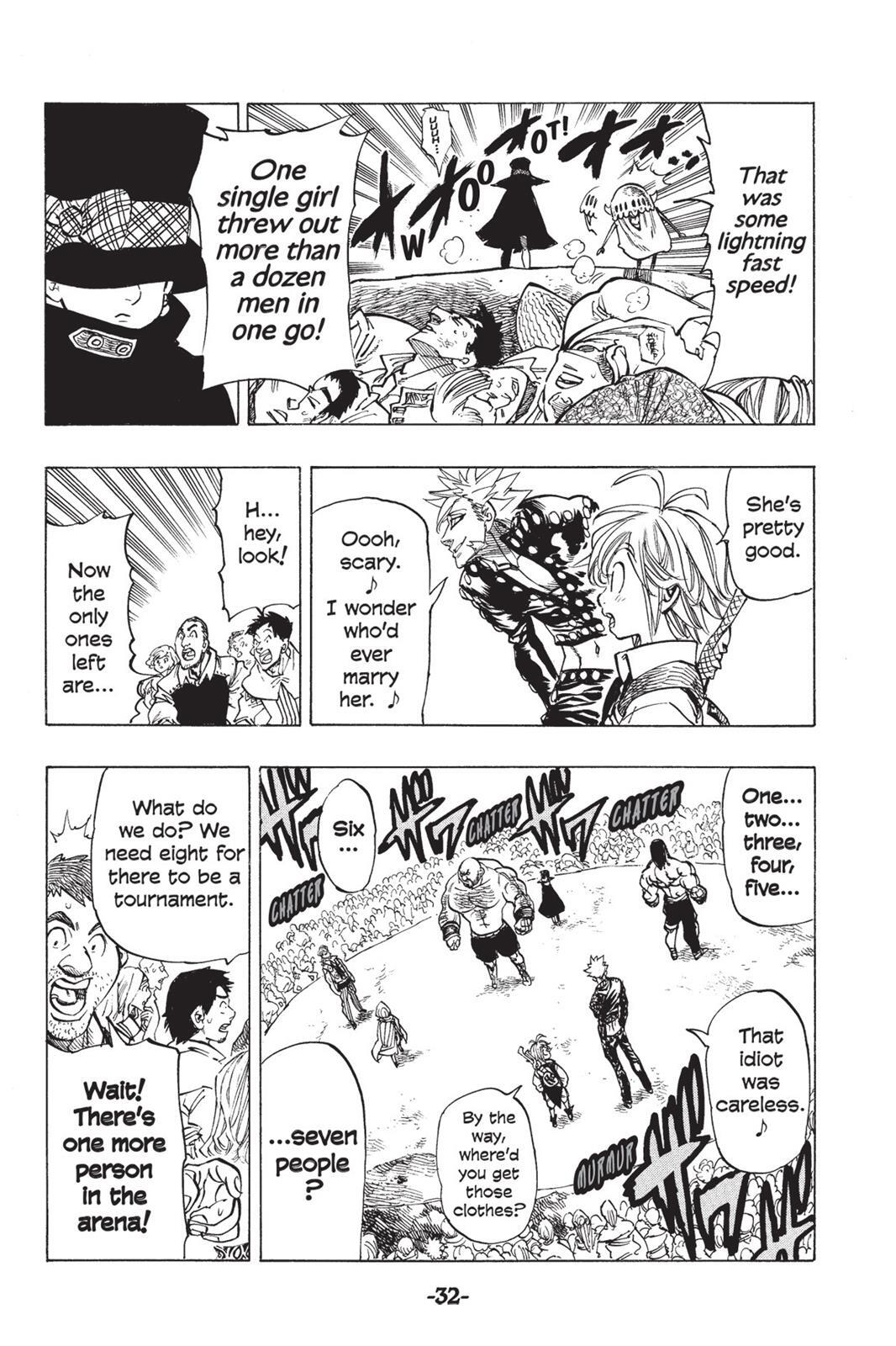 Read The Seven Deadly Sins- Seven Days Manga Online