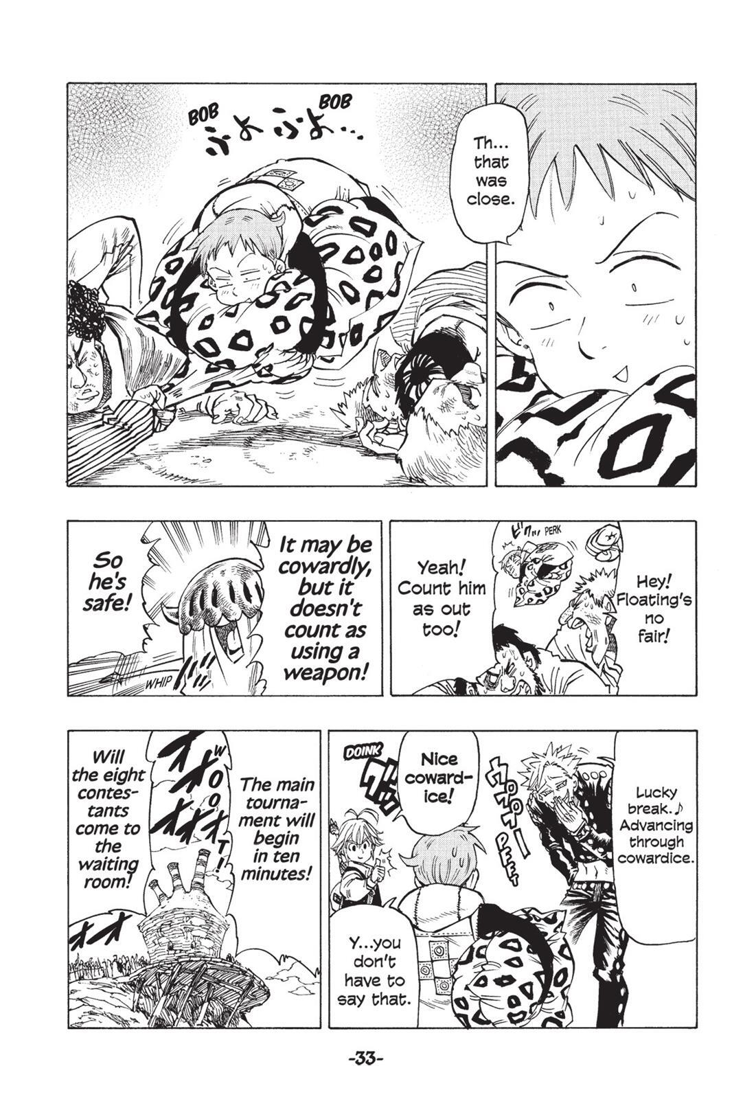 Read The Seven Deadly Sins- Seven Days Manga Online