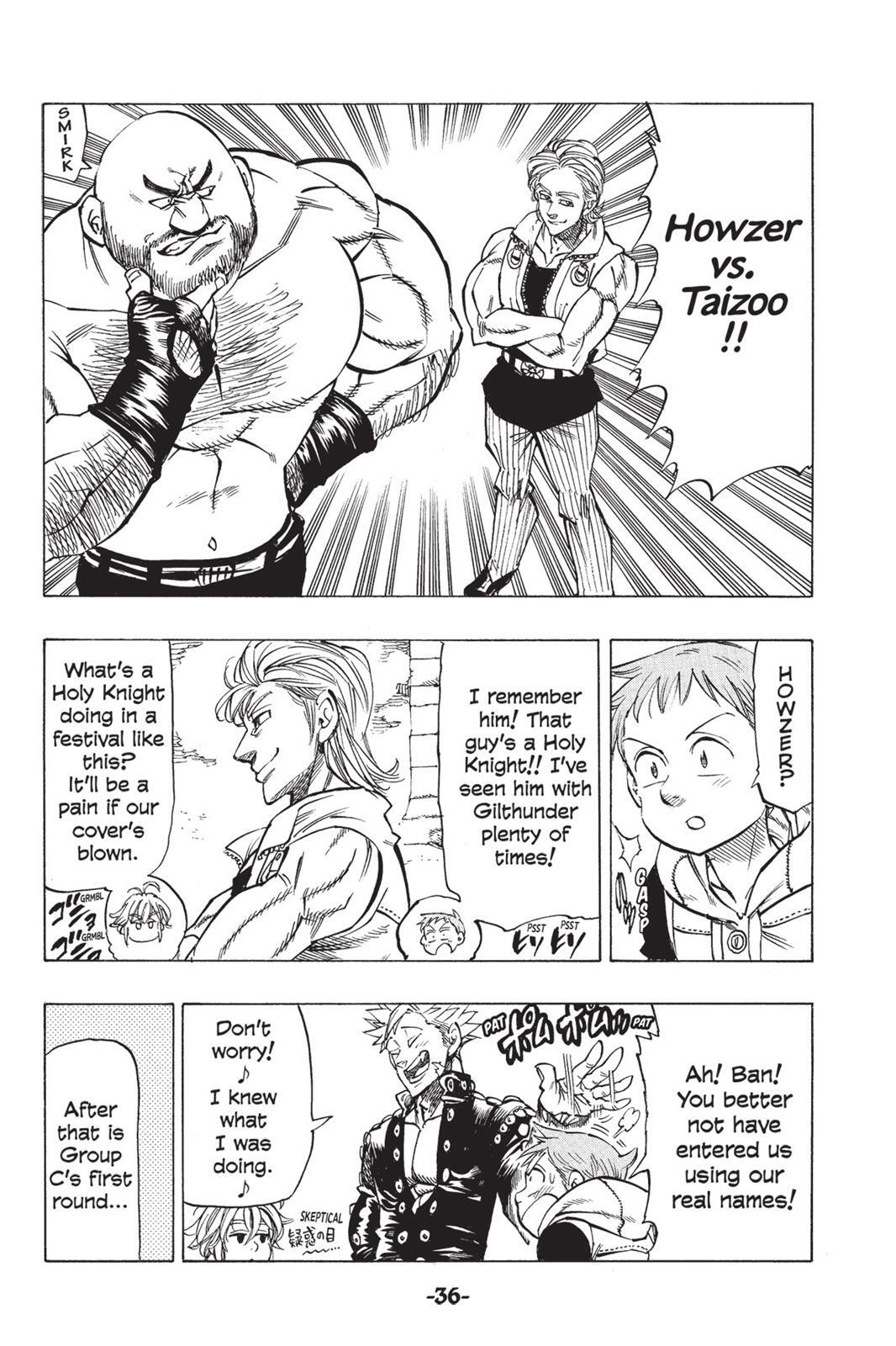 Read The Seven Deadly Sins- Seven Days Manga Online