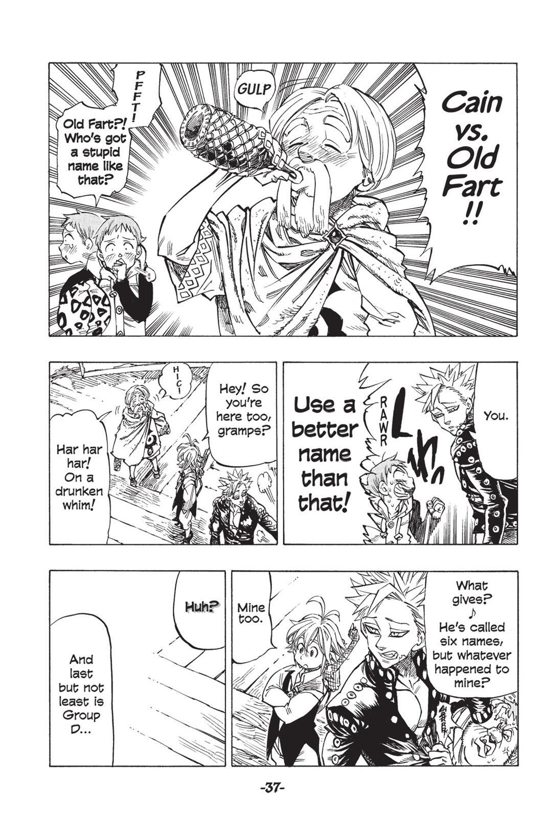 Read The Seven Deadly Sins- Seven Days Manga Online