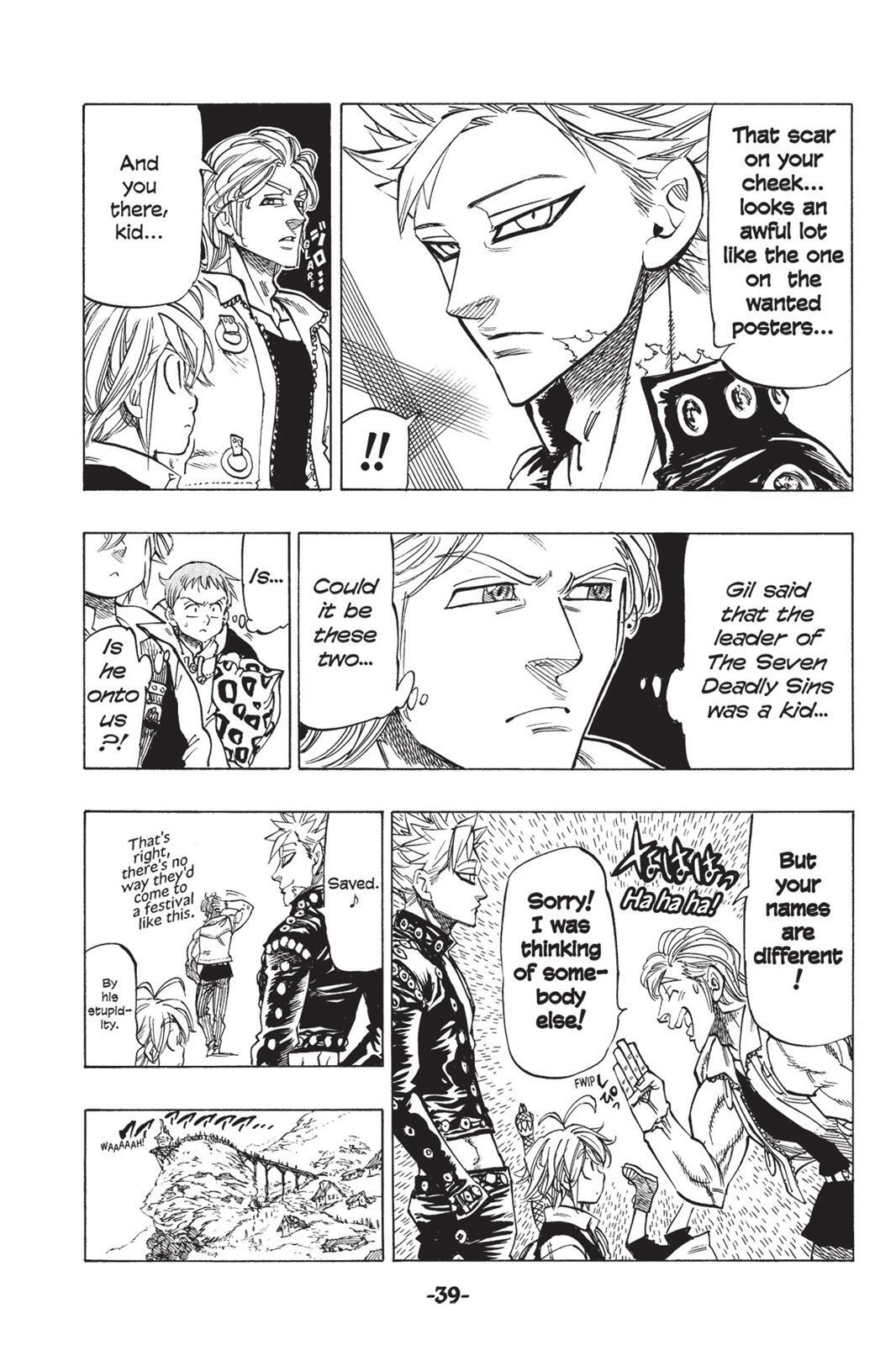 Read The Seven Deadly Sins- Seven Days Manga Online