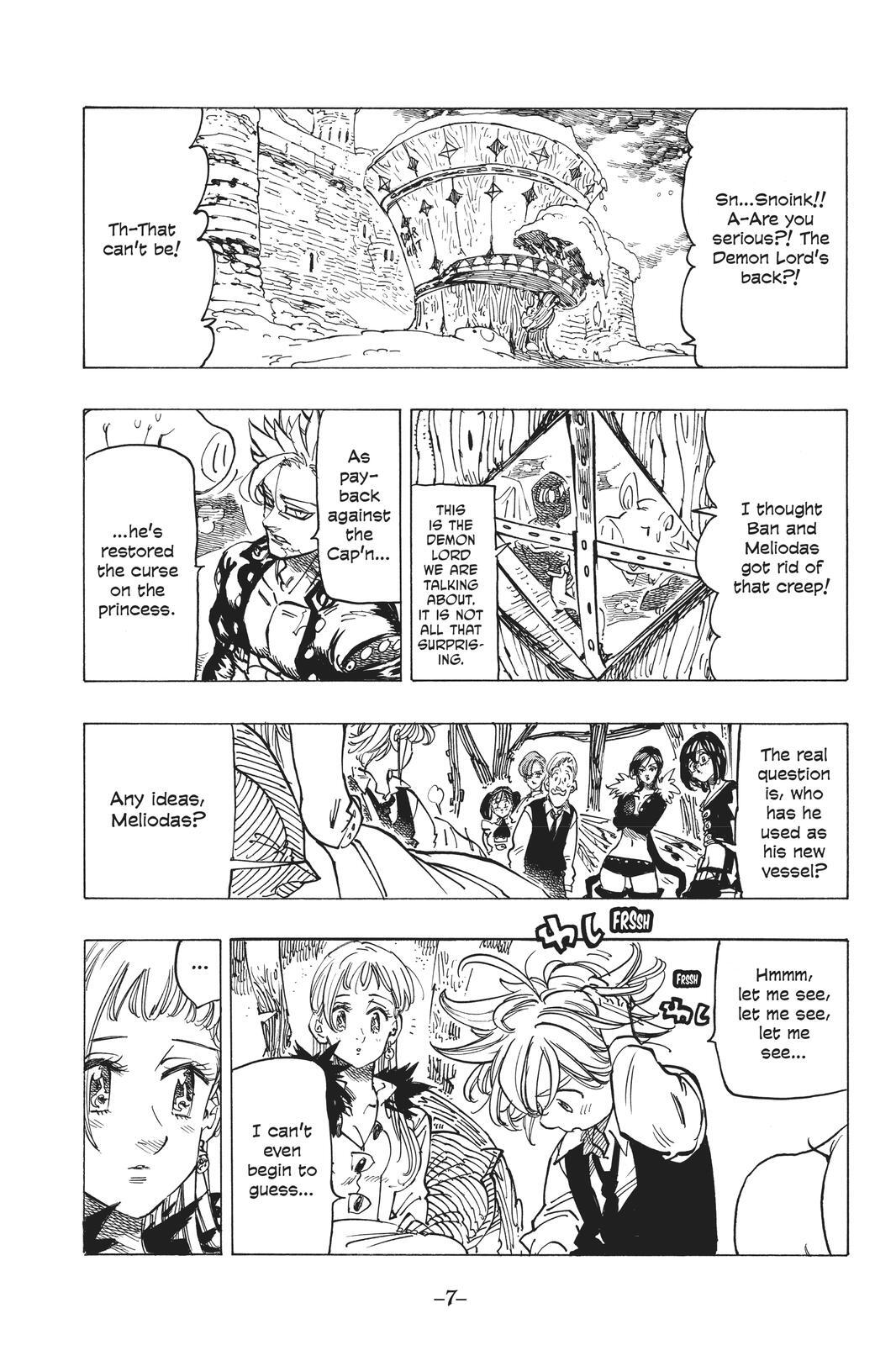 Read The Seven Deadly Sins- Seven Days Manga Online