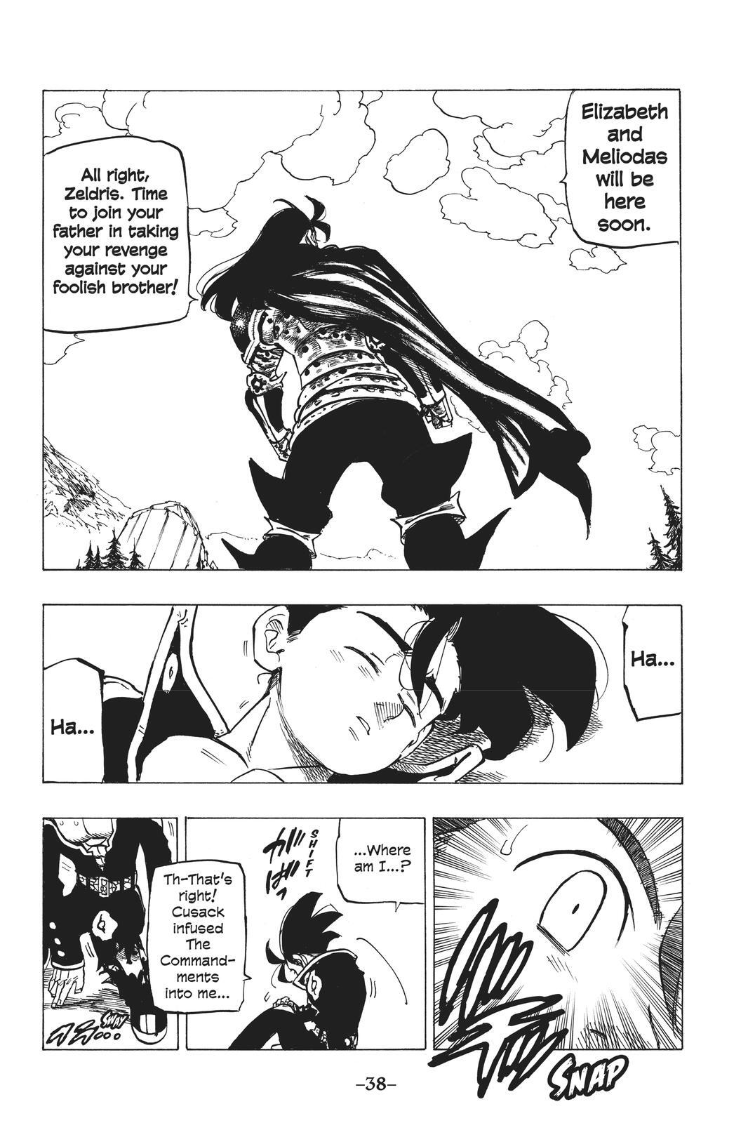 Read The Seven Deadly Sins- Seven Days Manga Online
