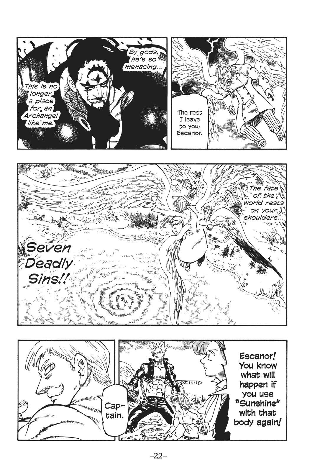 Read The Seven Deadly Sins- Seven Days Manga Online