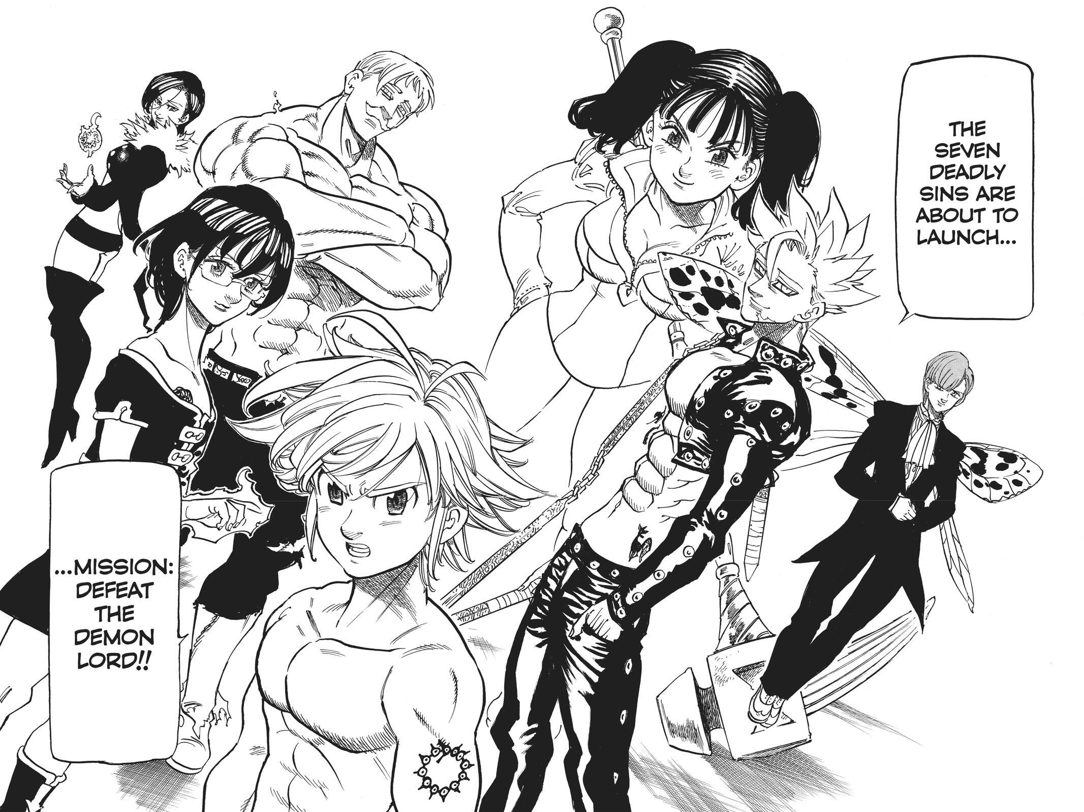 Read The Seven Deadly Sins- Seven Days Manga Online