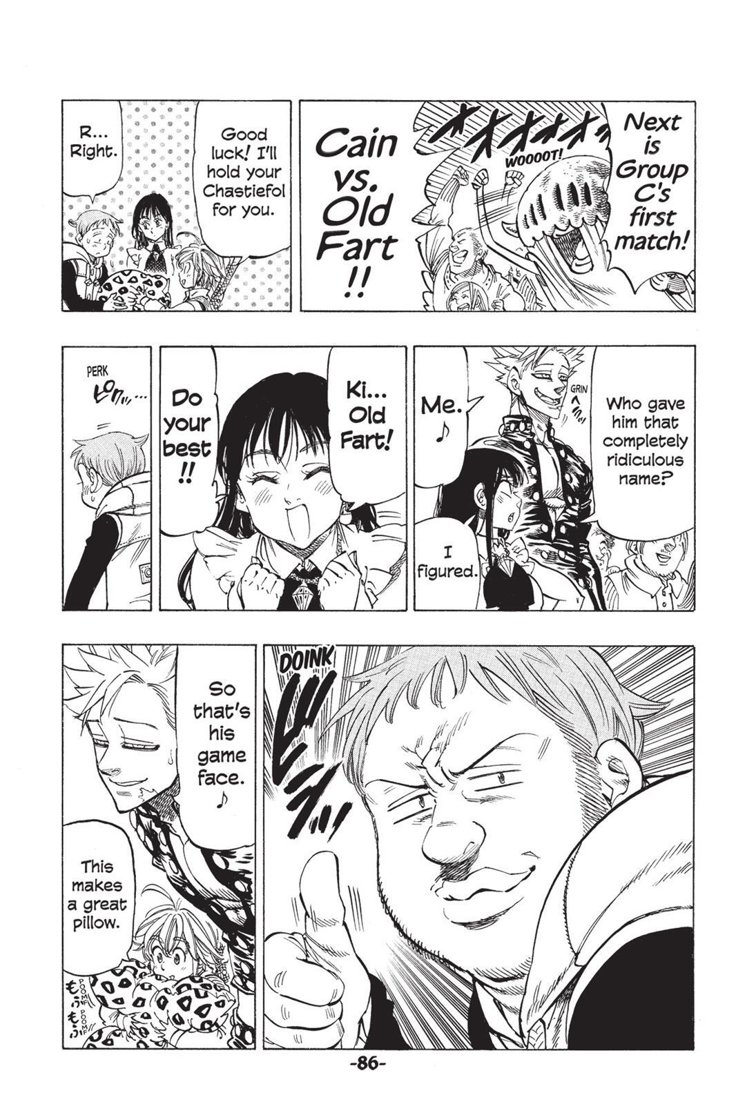 Read The Seven Deadly Sins- Seven Days Manga Online