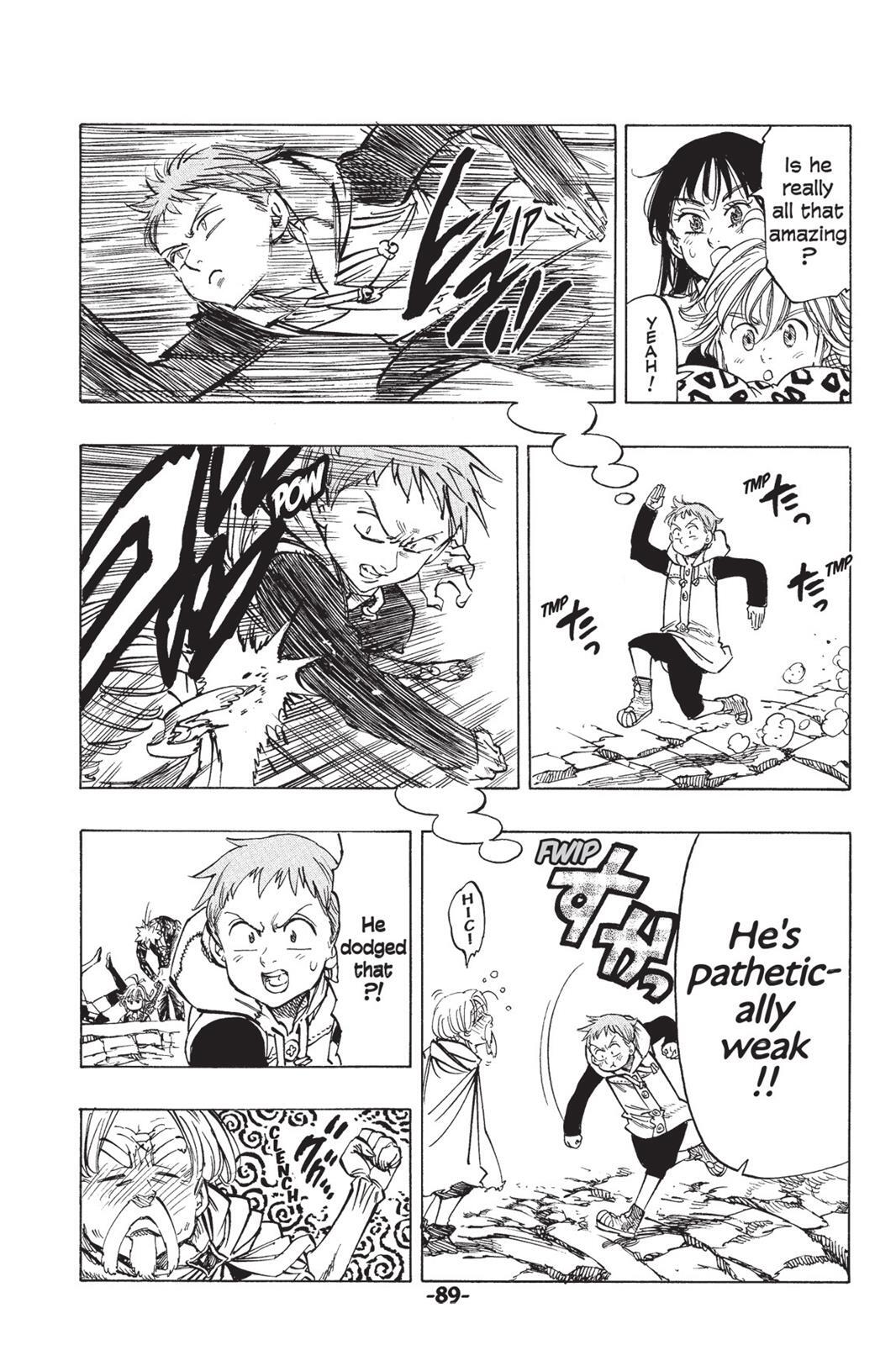 Read The Seven Deadly Sins- Seven Days Manga Online