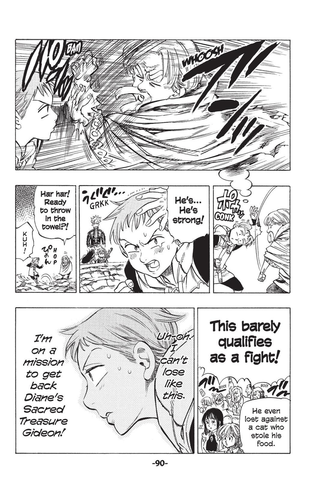 Read The Seven Deadly Sins- Seven Days Manga Online