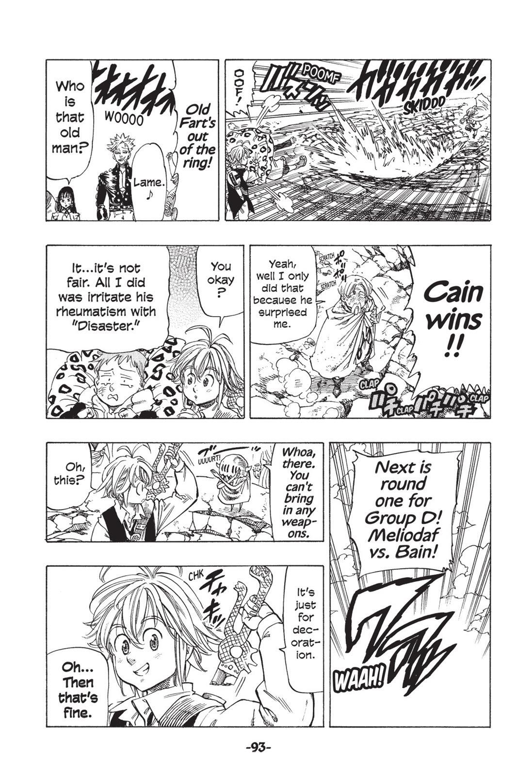 Read The Seven Deadly Sins- Seven Days Manga Online