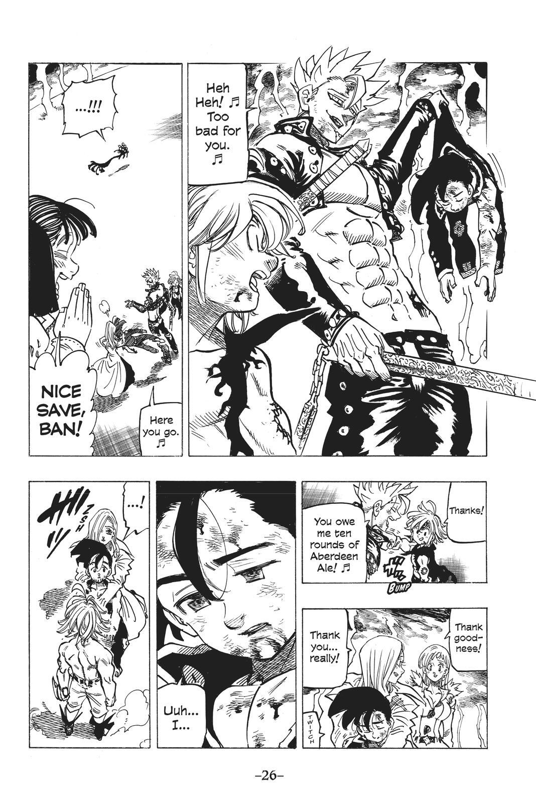Read The Seven Deadly Sins- Seven Days Manga Online