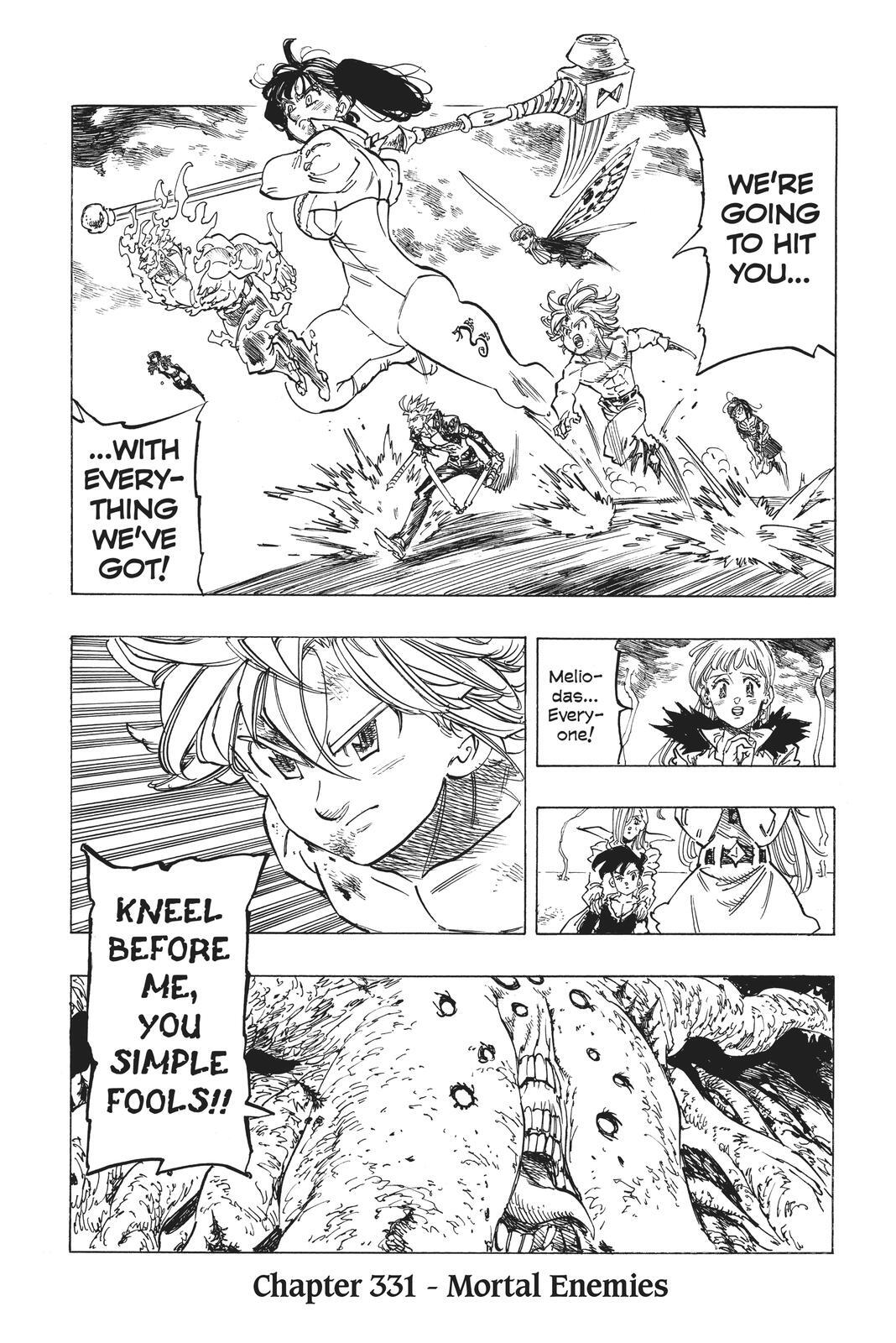 Read The Seven Deadly Sins- Seven Days Manga Online