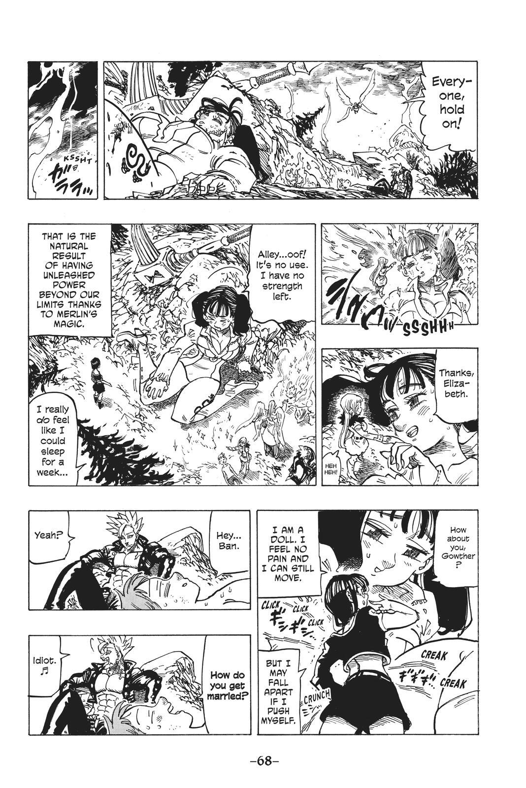 Read The Seven Deadly Sins- Seven Days Manga Online
