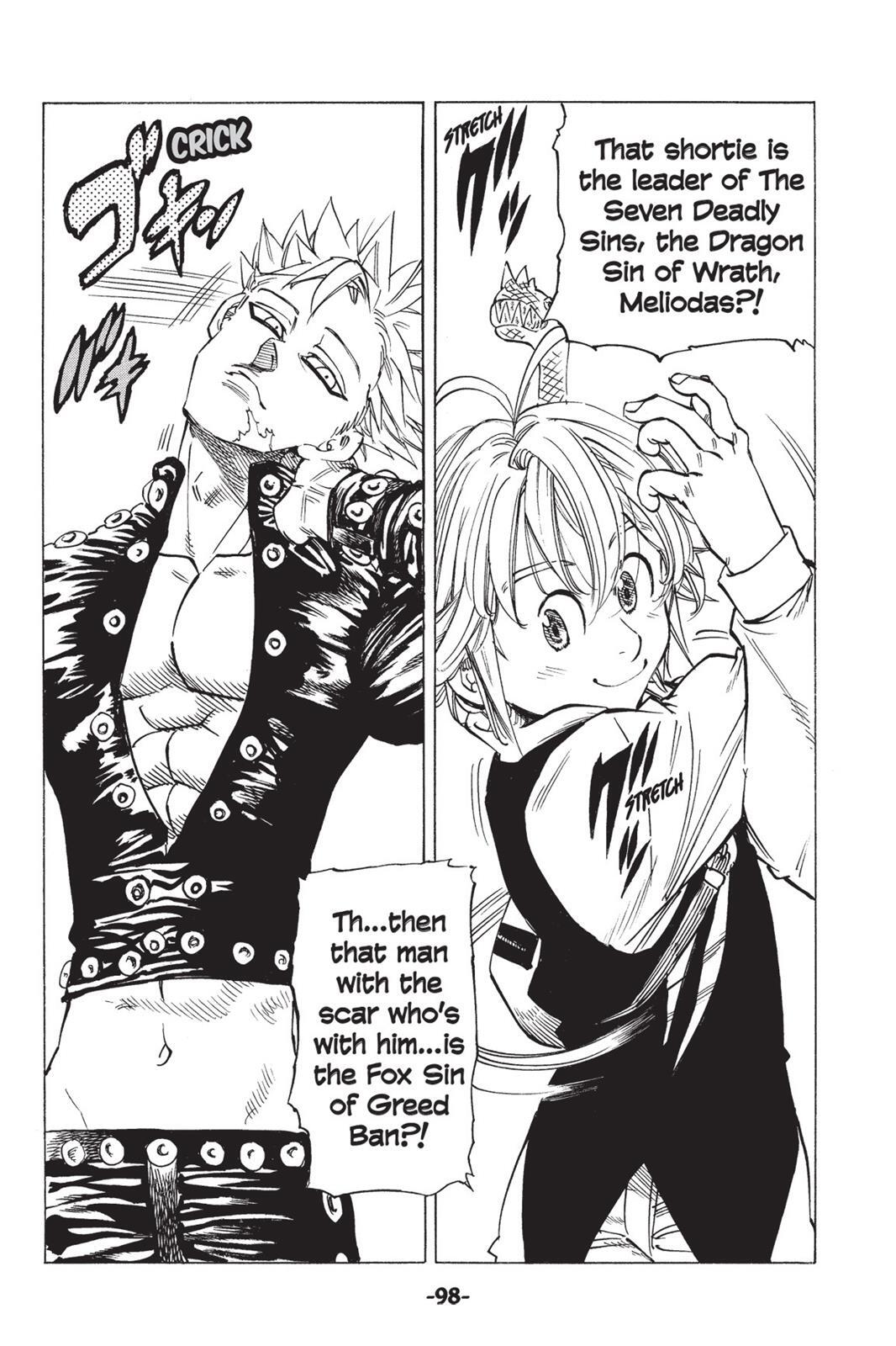 Read The Seven Deadly Sins- Seven Days Manga Online