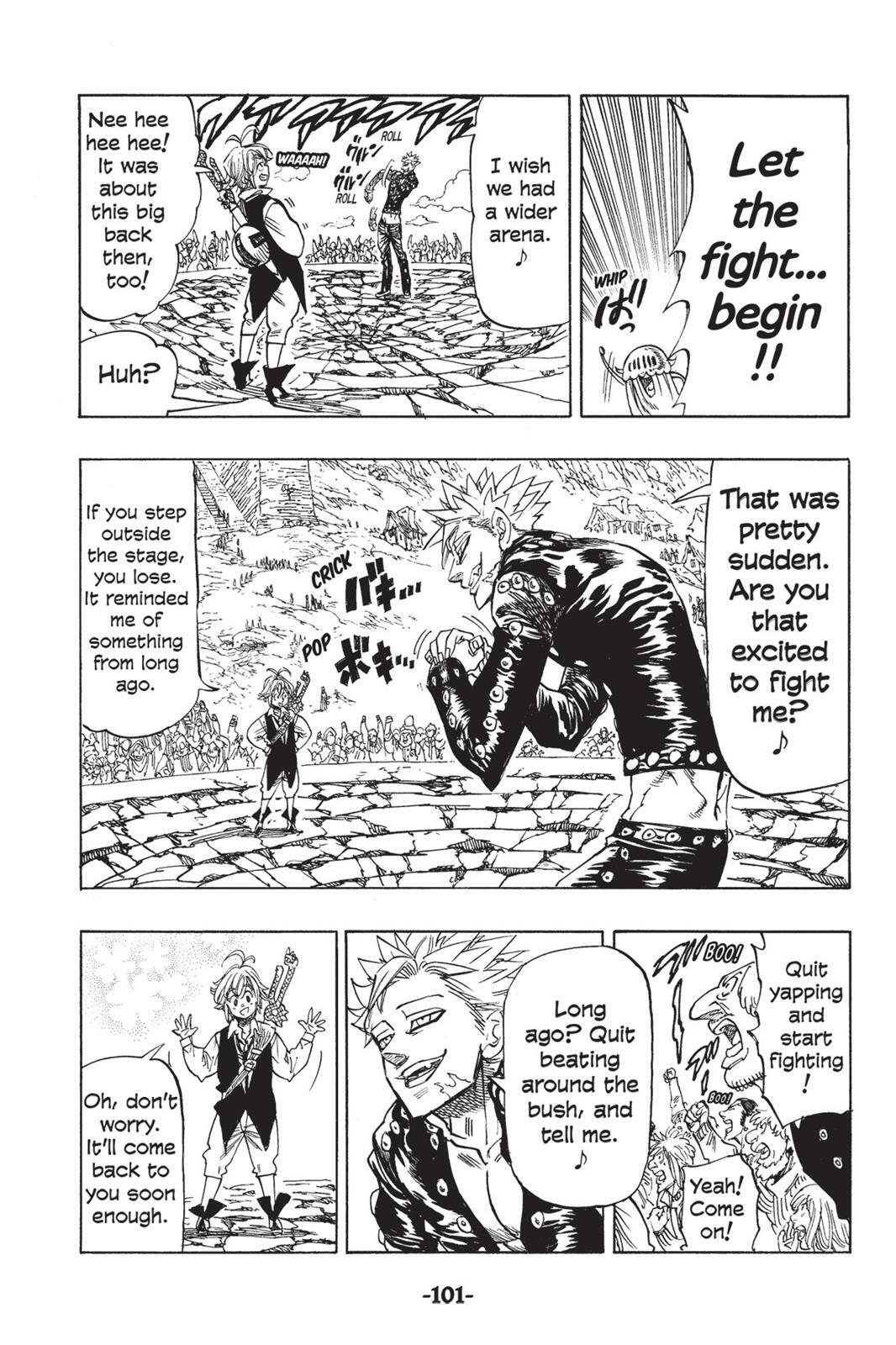 Read The Seven Deadly Sins- Seven Days Manga Online