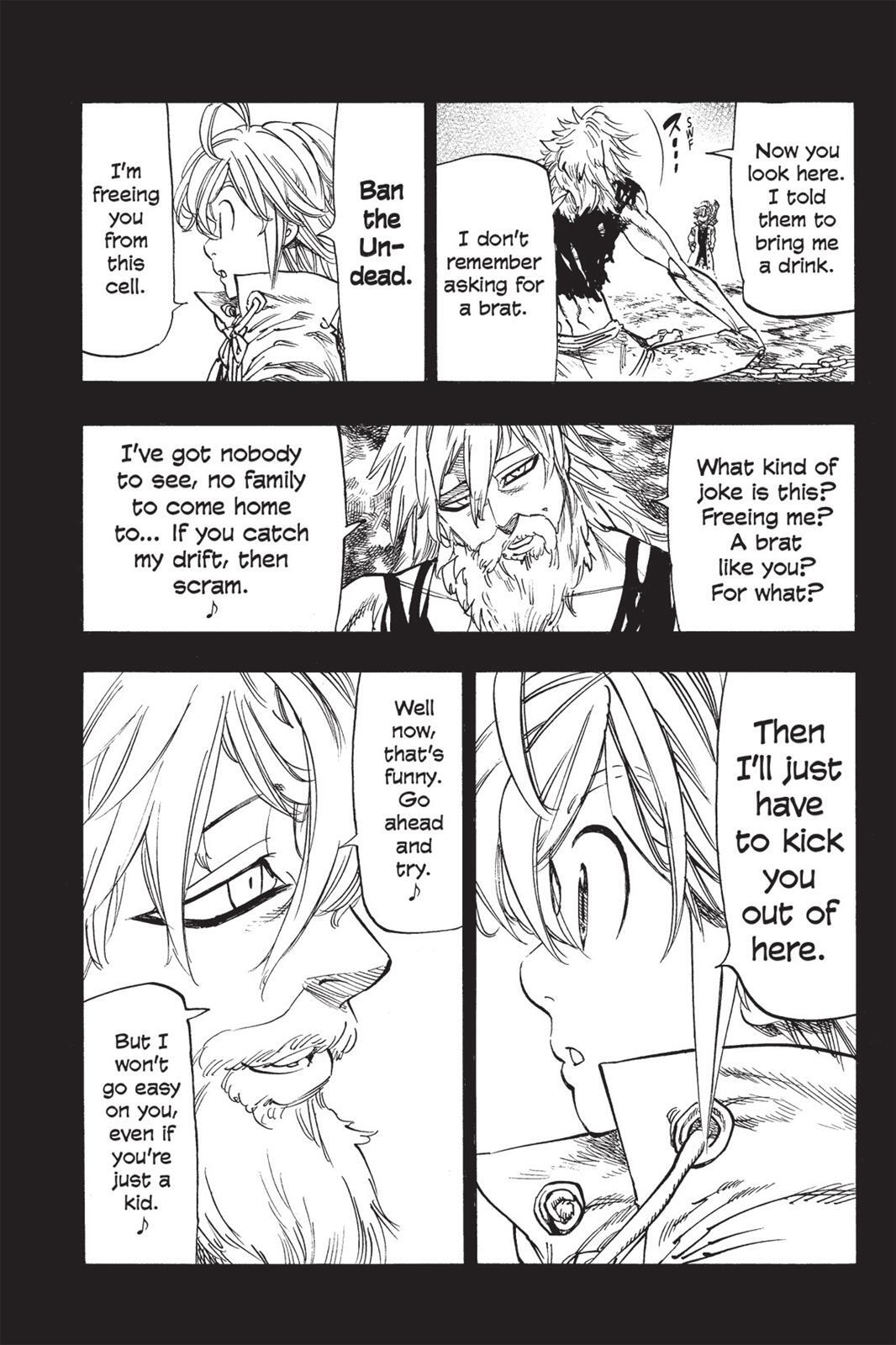 Read The Seven Deadly Sins- Seven Days Manga Online
