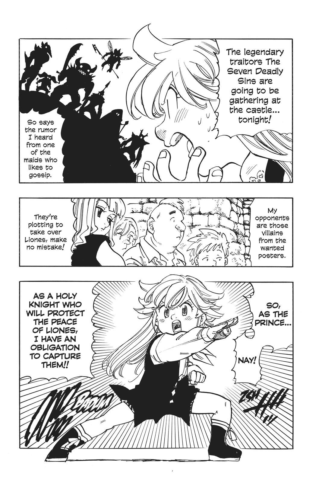 Read The Seven Deadly Sins- Seven Days Manga Online