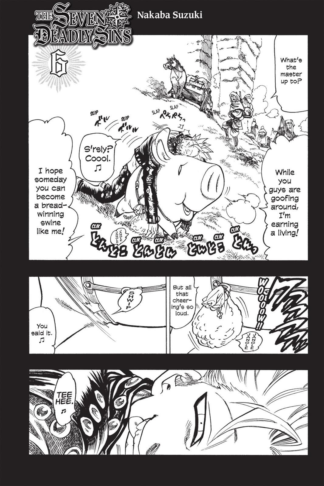 Read The Seven Deadly Sins- Seven Days Manga Online