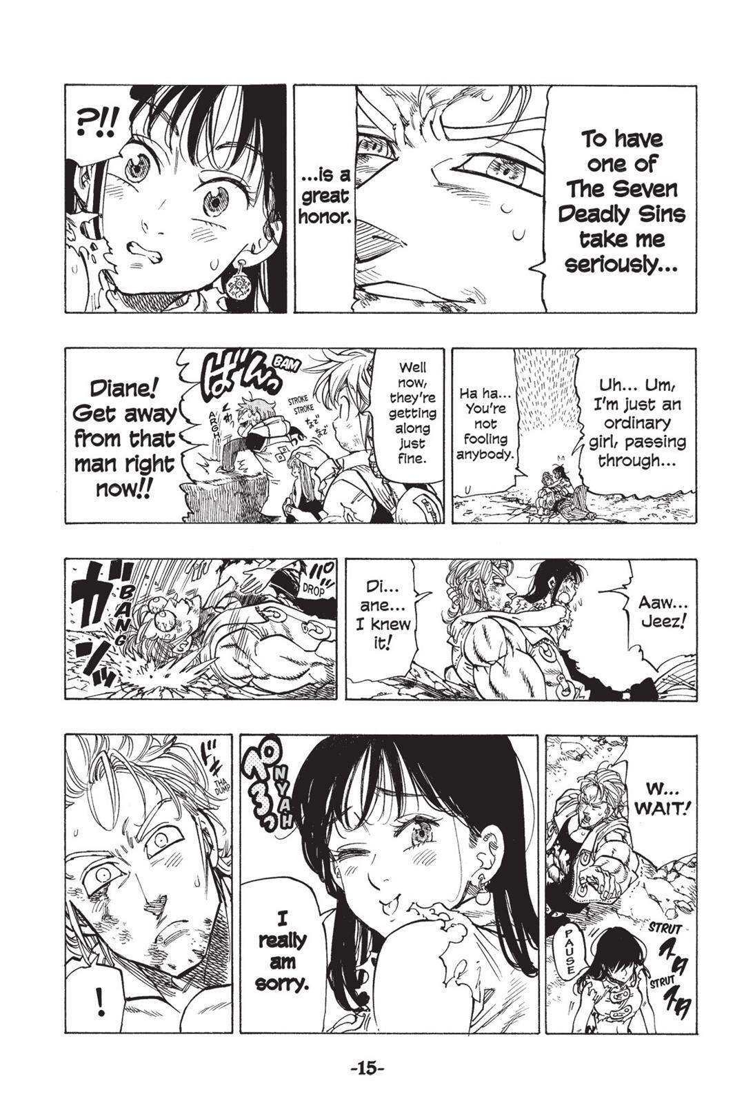 Read The Seven Deadly Sins- Seven Days Manga Online